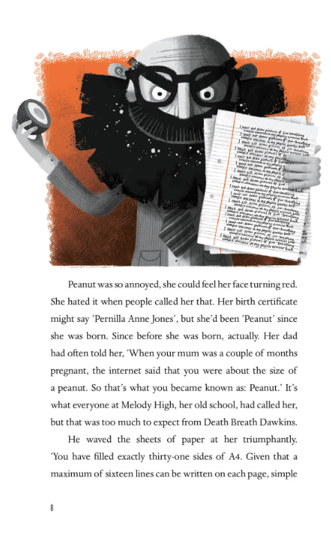 peanut jones and the illustrated city