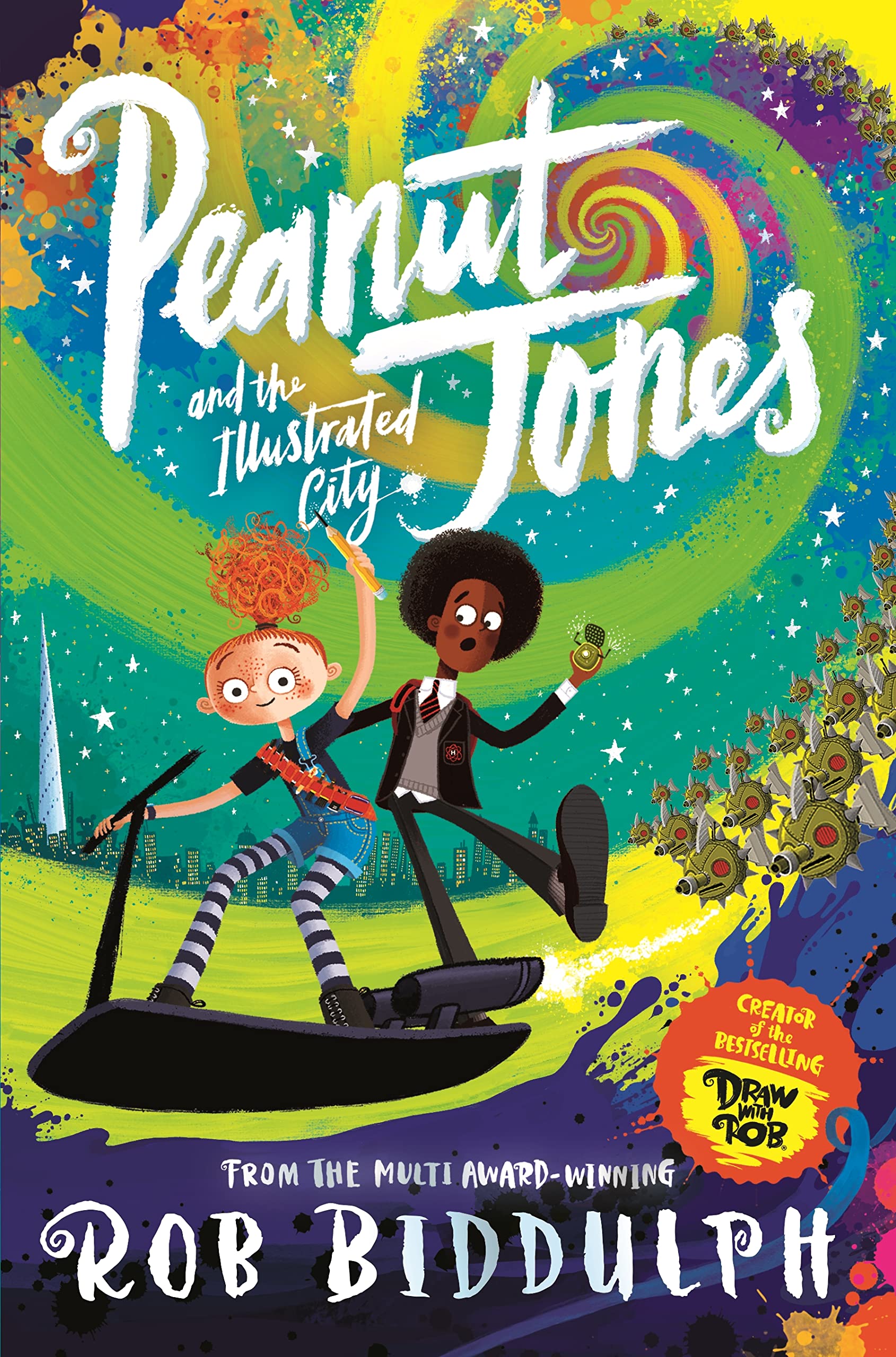 peanut jones and the illustrated city: from the creator of draw with rob