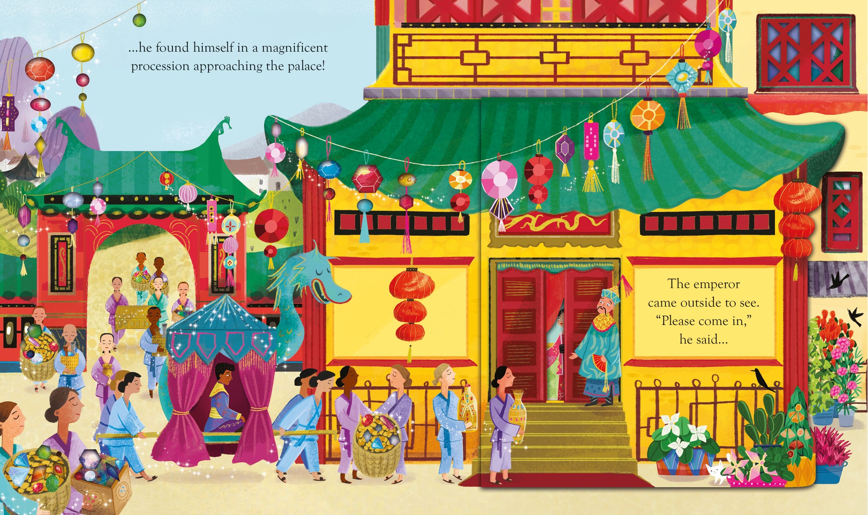 peep inside a fairy tale aladdin