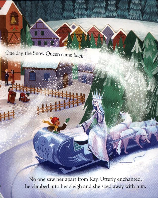 peep inside a fairy tale: snow queen
