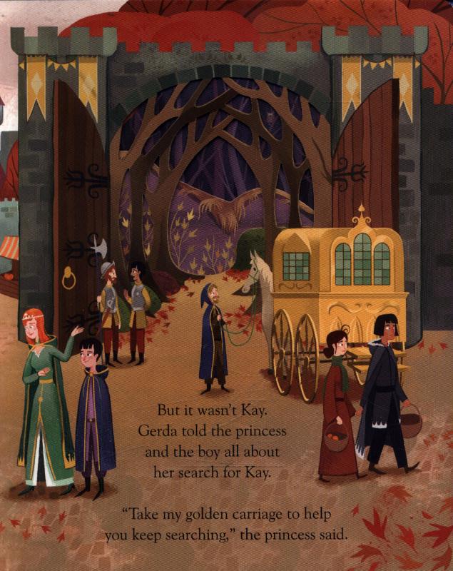 peep inside a fairy tale: snow queen