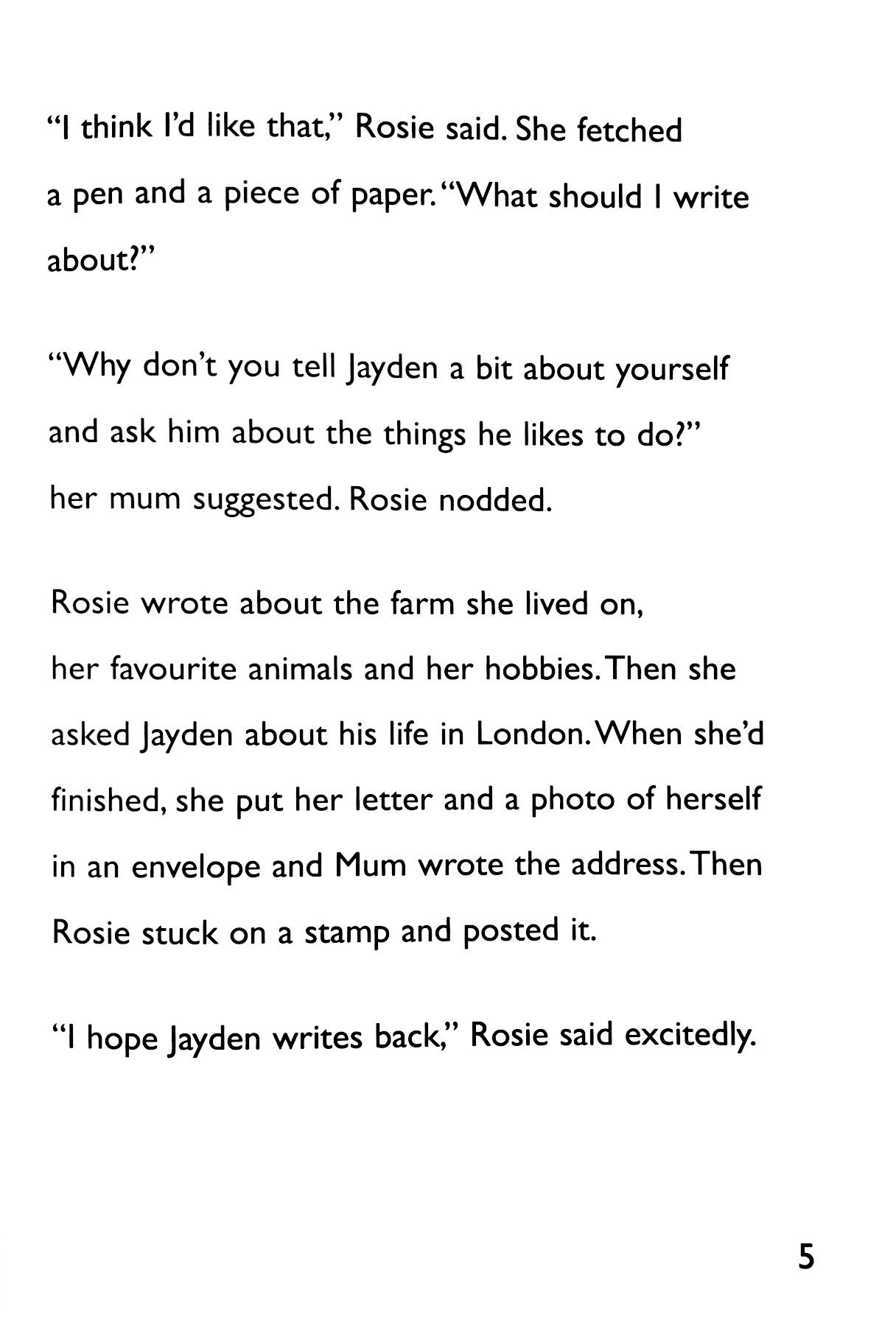 pen pals: independent reading 16 (reading champion)