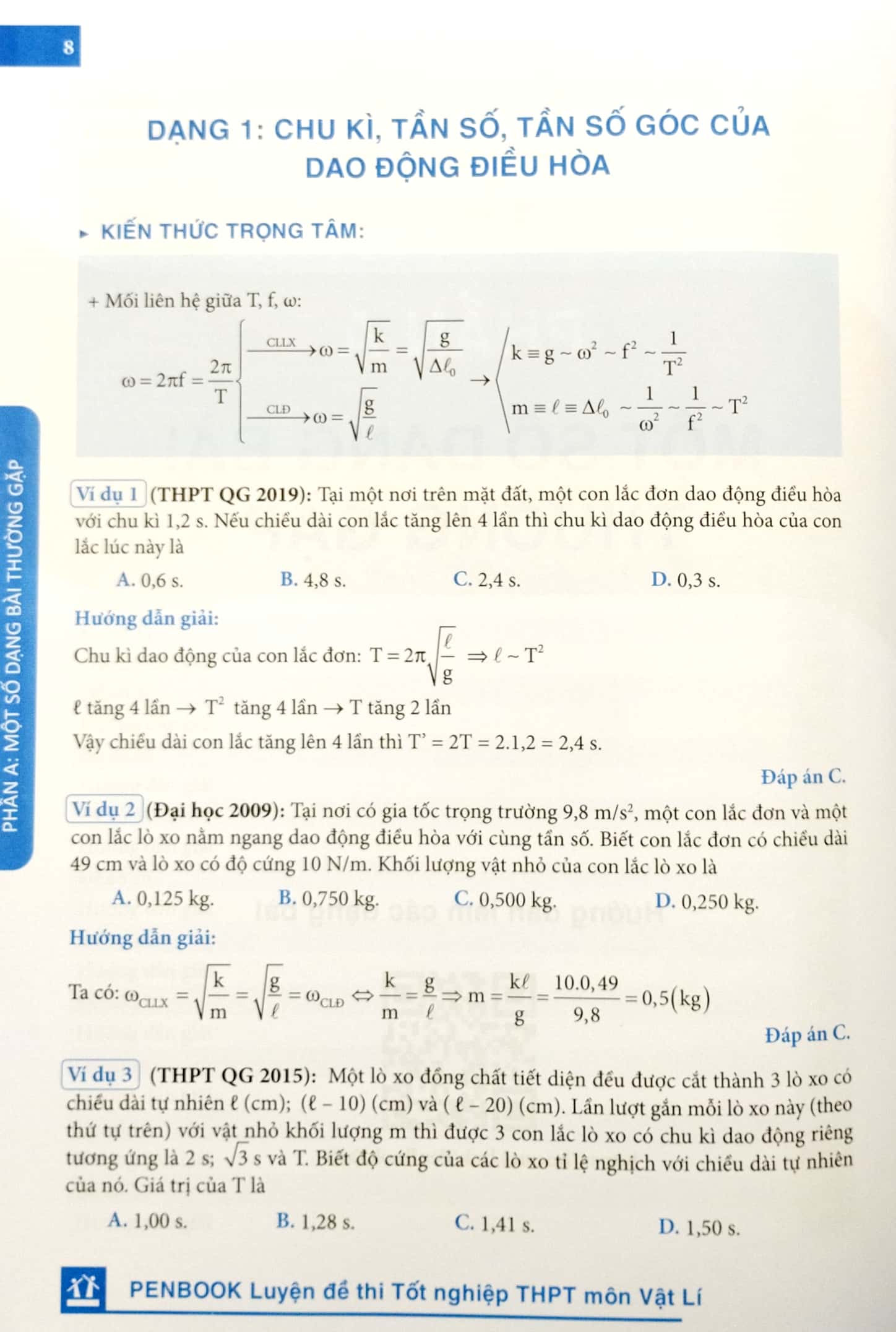 penbook - luyện đề thi tốt nghiệp thpt môn vật lí