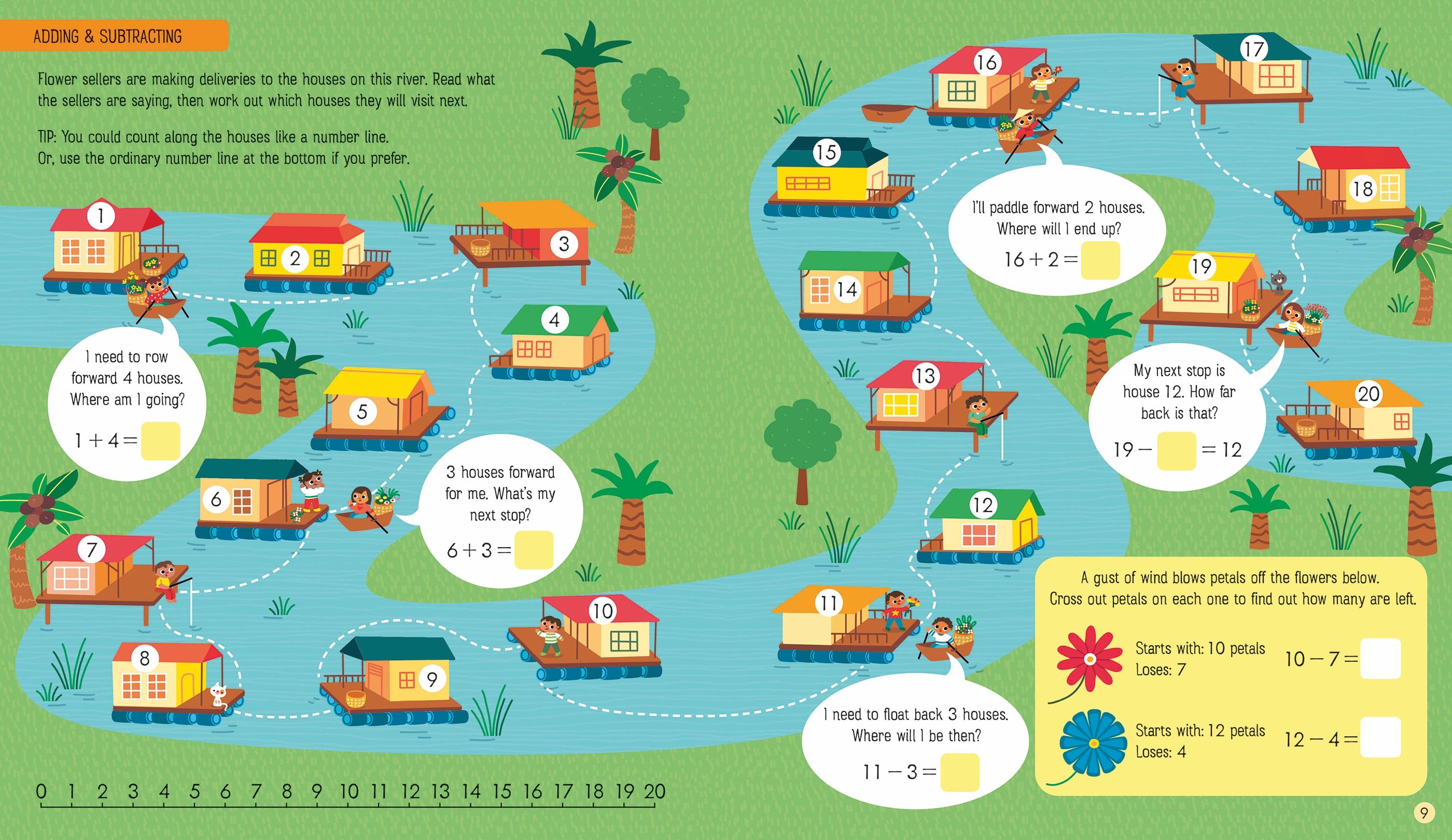 pencil and paper maths activity books