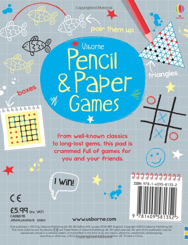 pencil & paper games