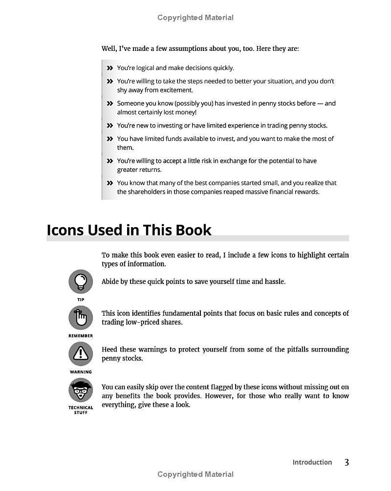 penny stocks for dummies 3rd edition