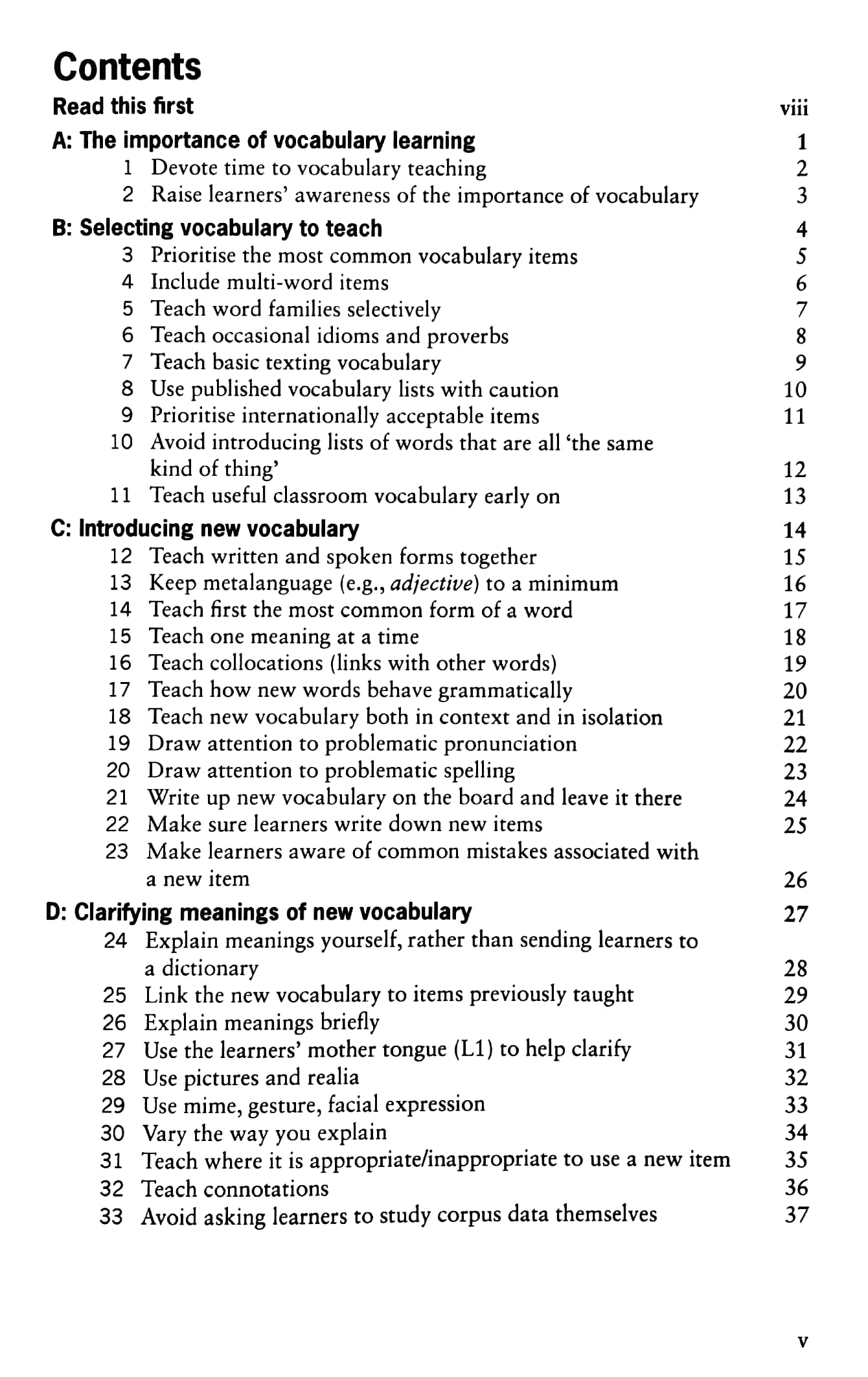penny ur's 77 tips for teaching vocabulary