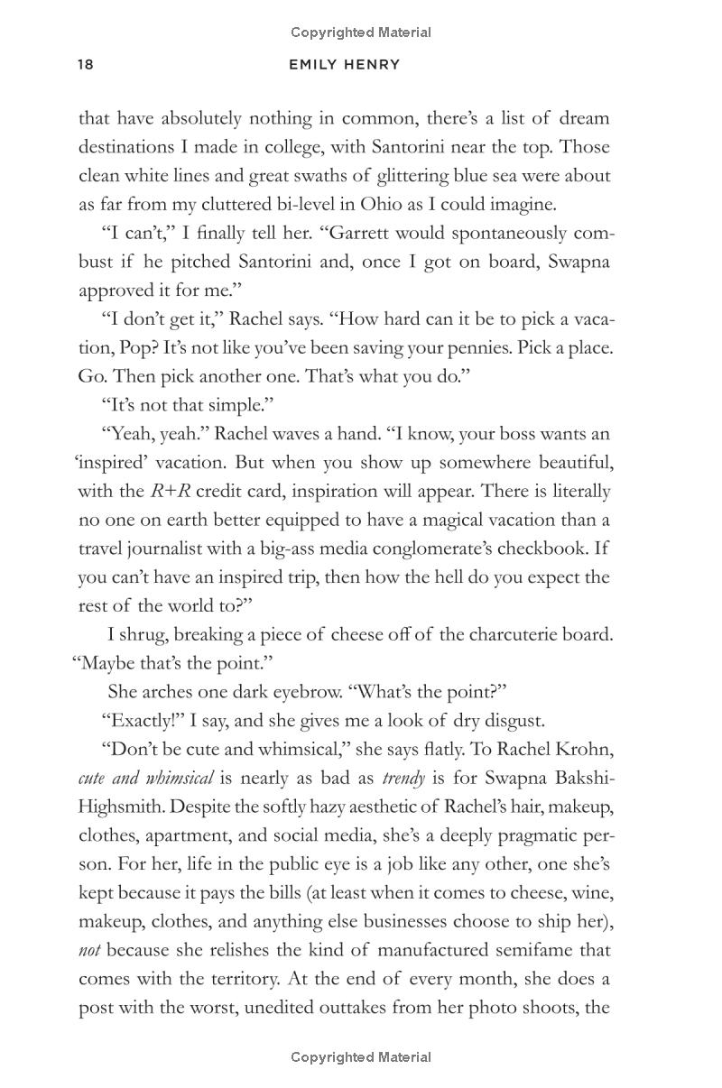 people we meet on vacation