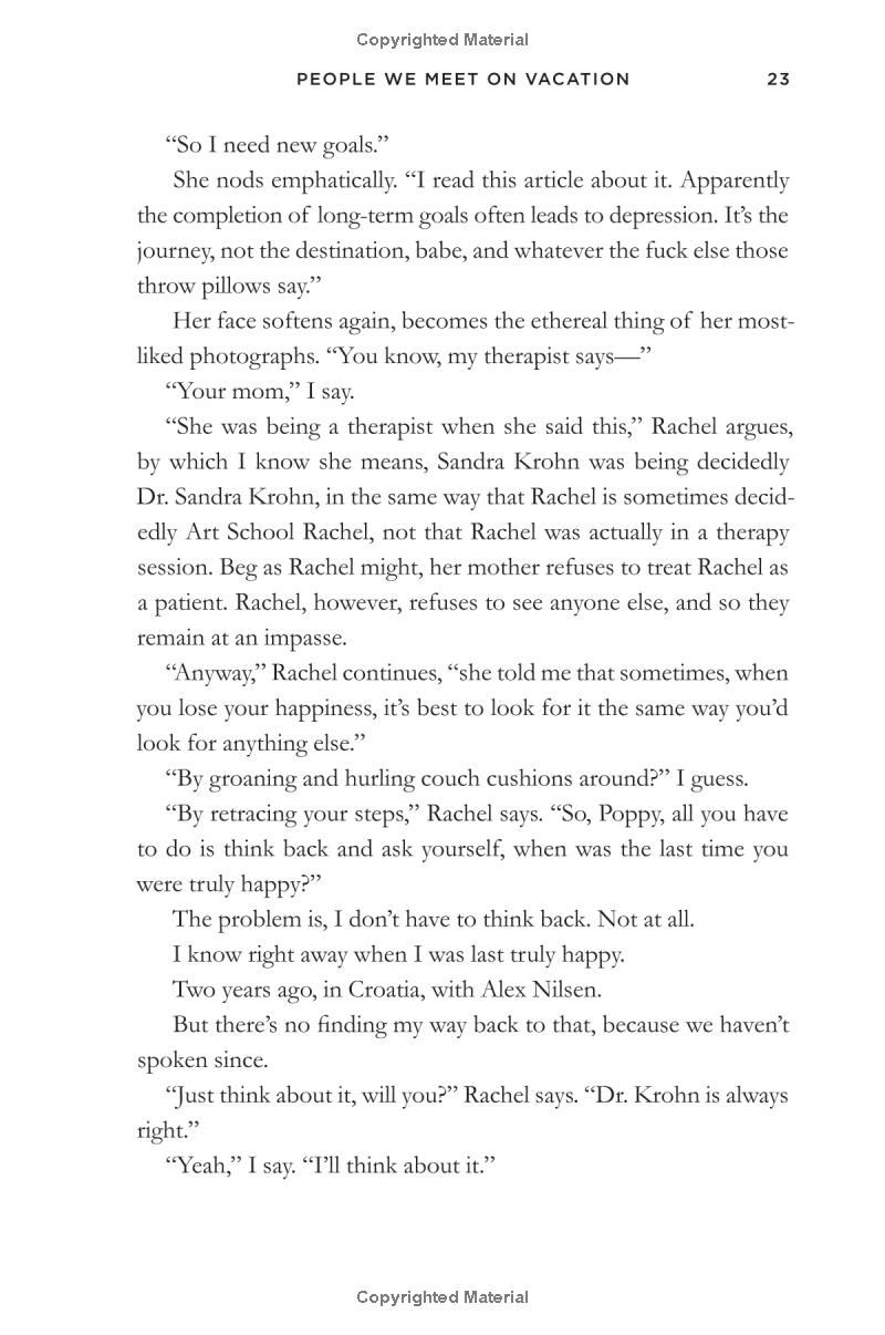 people we meet on vacation