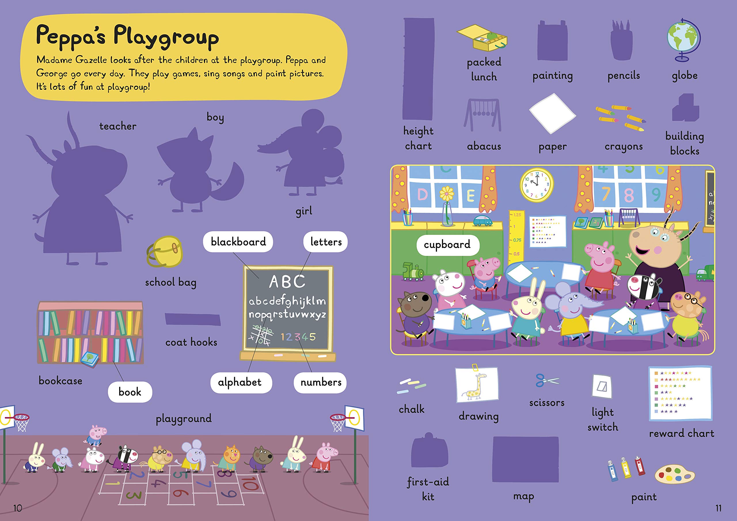 peppa pig: 1000 first words sticker book