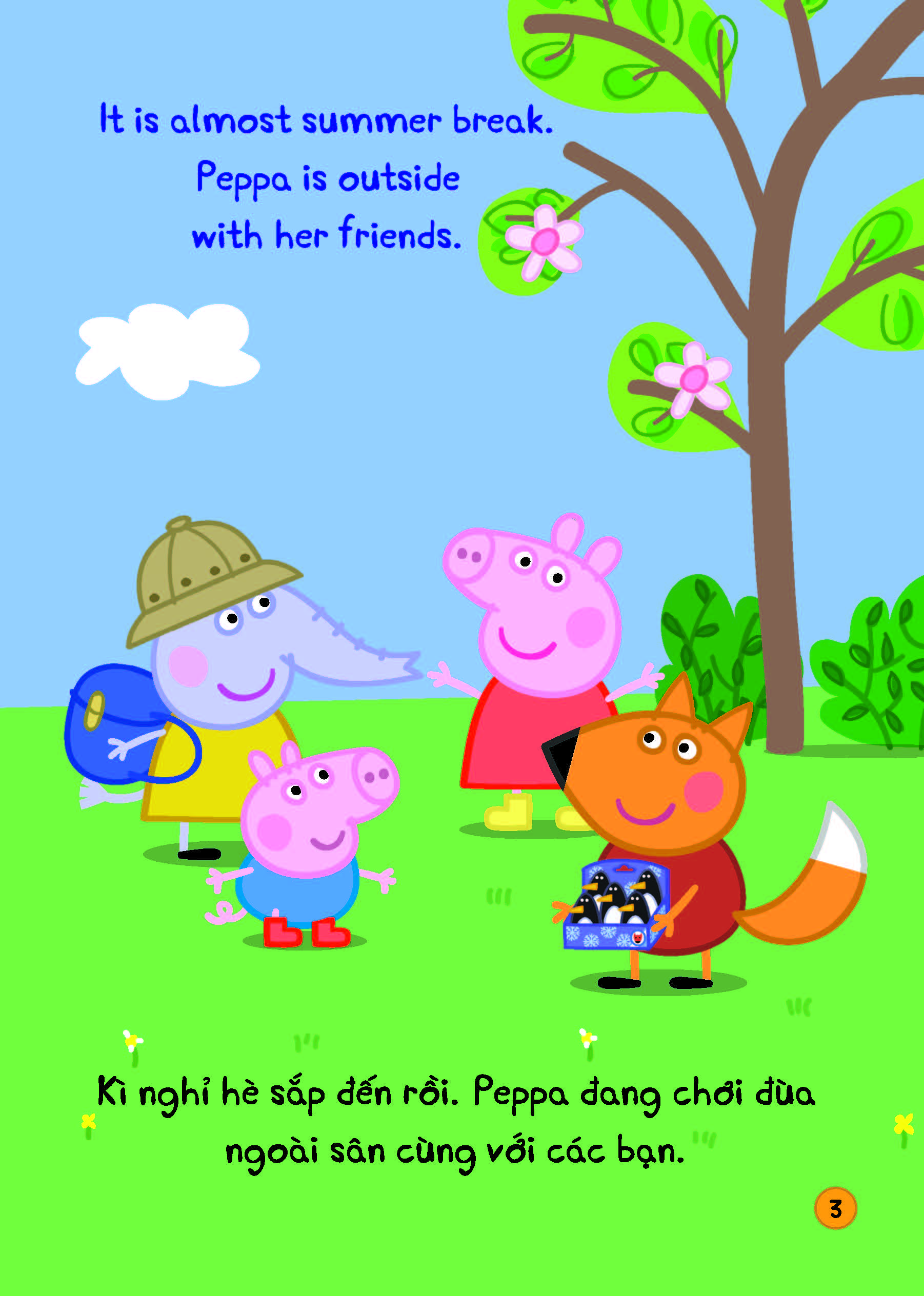 peppa pig - around the world with peppa - cùng peppa du lịch vòng quanh thế giới - song ngữ anh-việt