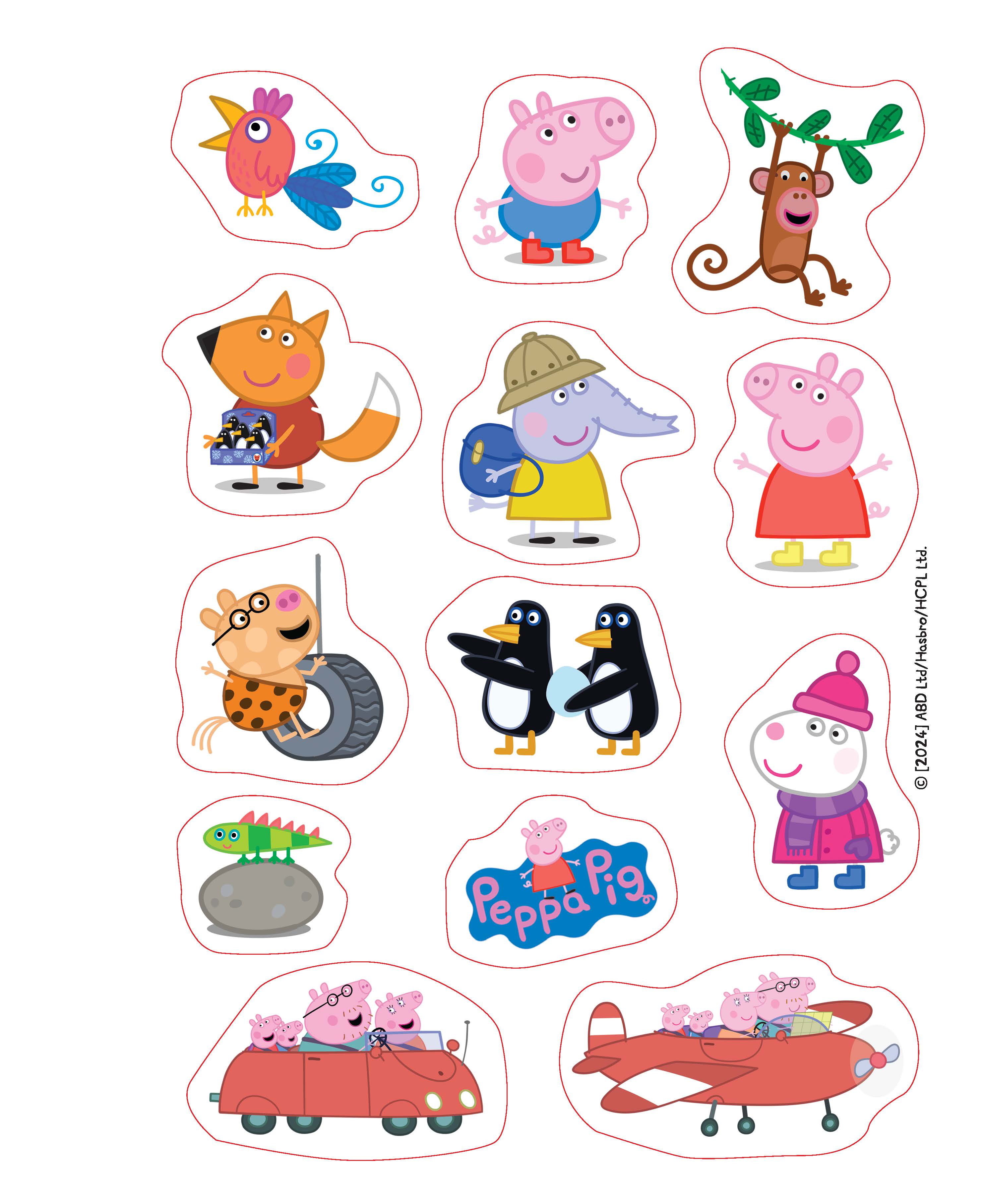 peppa pig - around the world with peppa - cùng peppa du lịch vòng quanh thế giới - song ngữ anh-việt