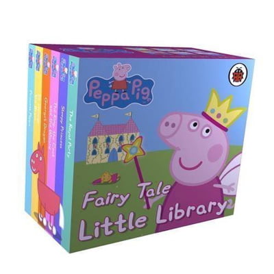 peppa pig: fairy tale little library by holowaty, lauren (2010)