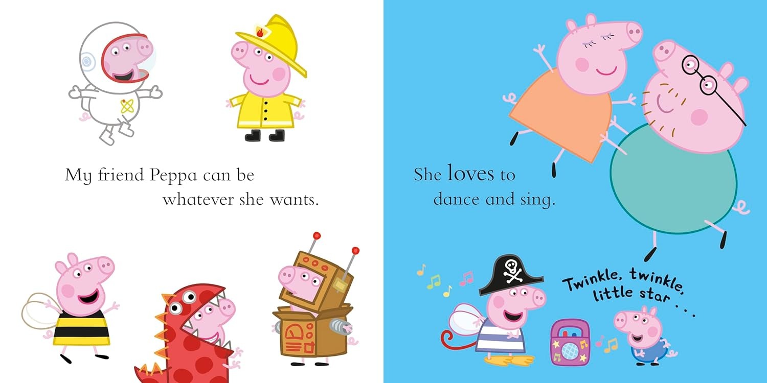 peppa pig - my best friend peppa - 20th anniversary picture book