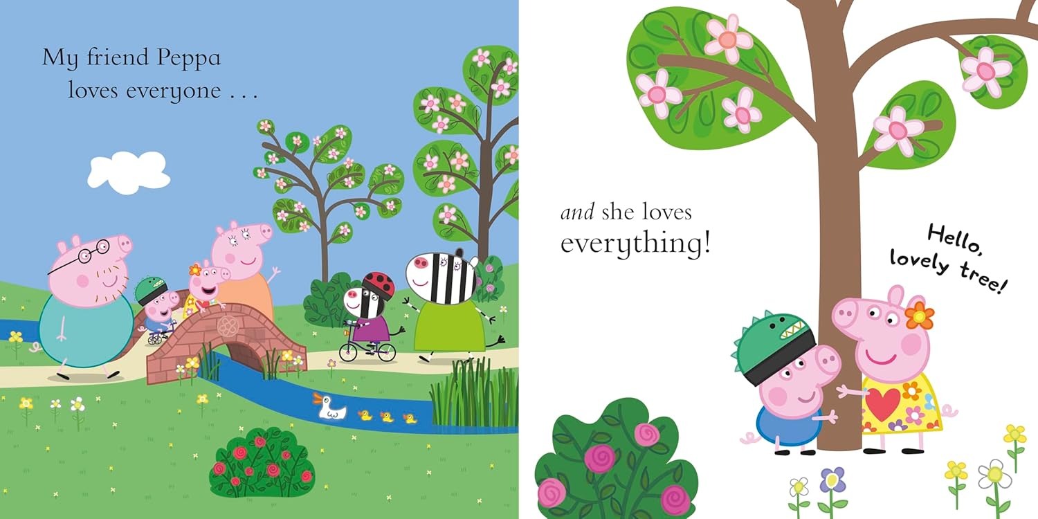 peppa pig - my best friend peppa - 20th anniversary picture book