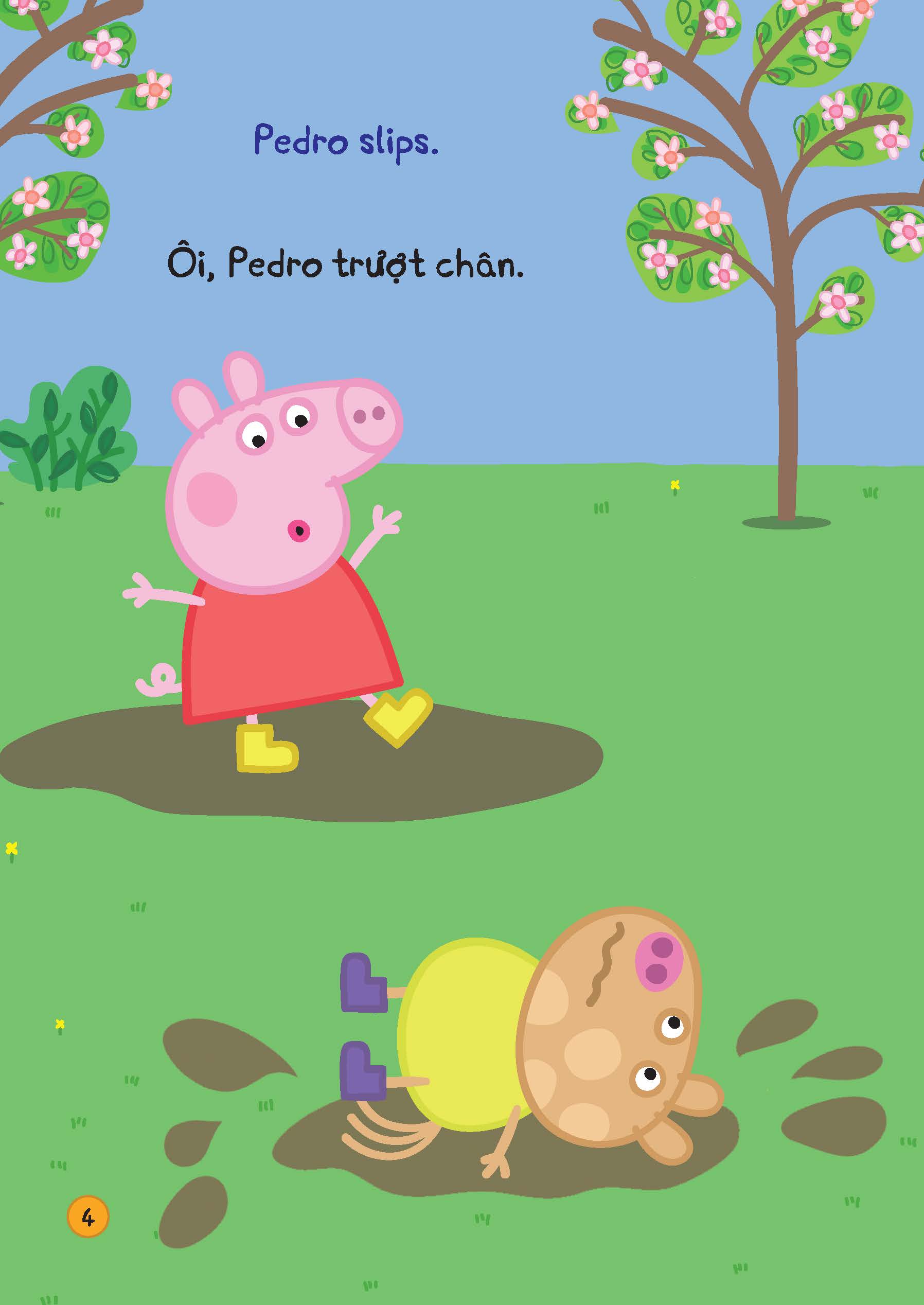 peppa pig - new glasses - cặp kính mới của peppa - song ngữ anh-việt