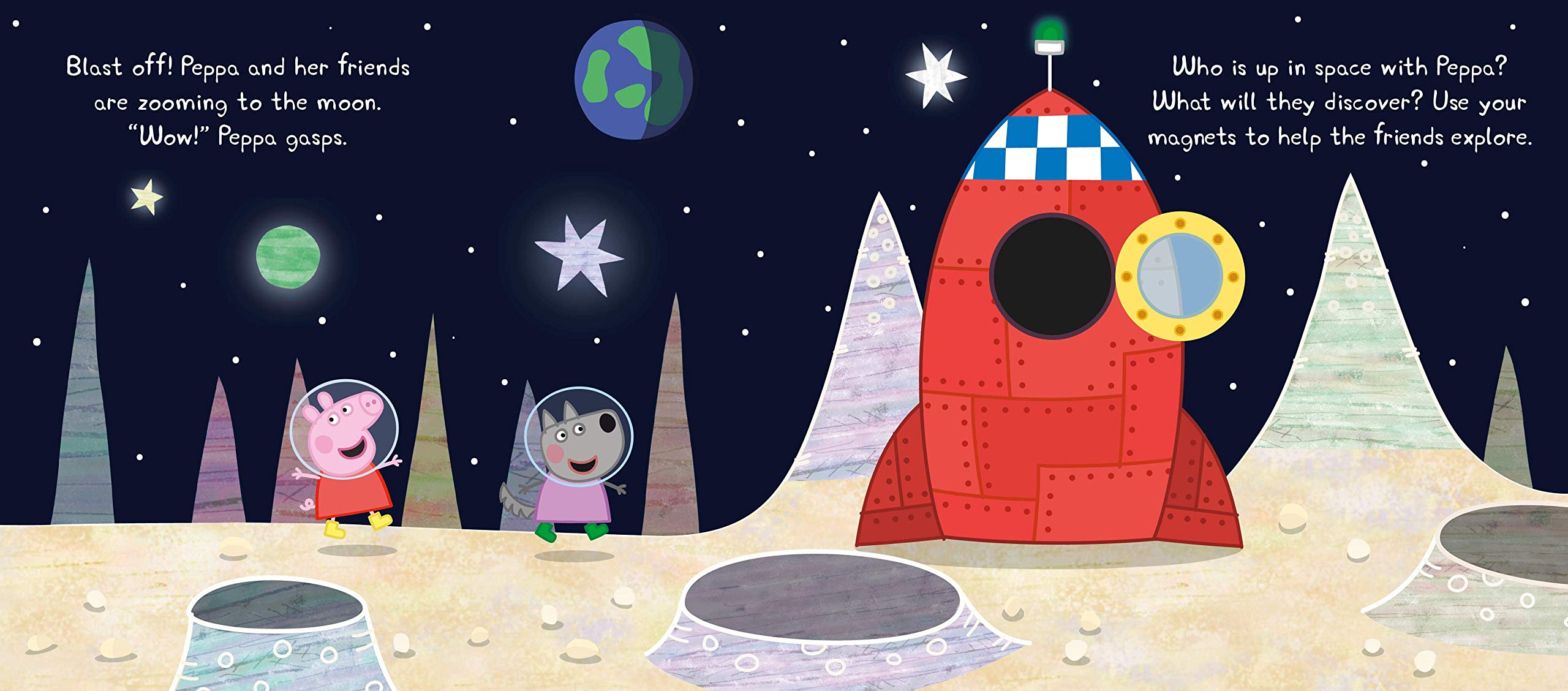 peppa pig: peppa and friends magnet book