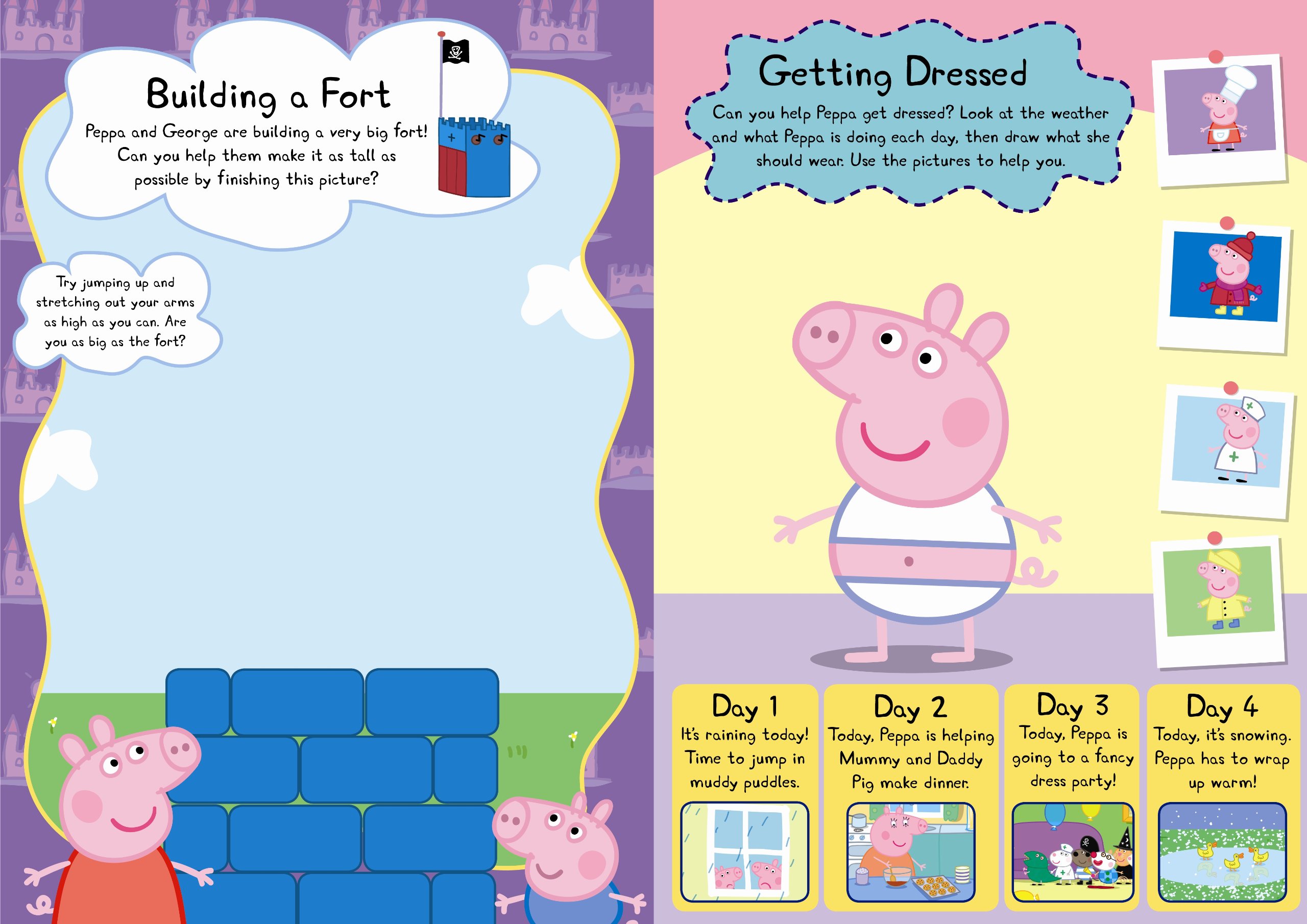 peppa pig: peppa and george's wipe-clean activity book