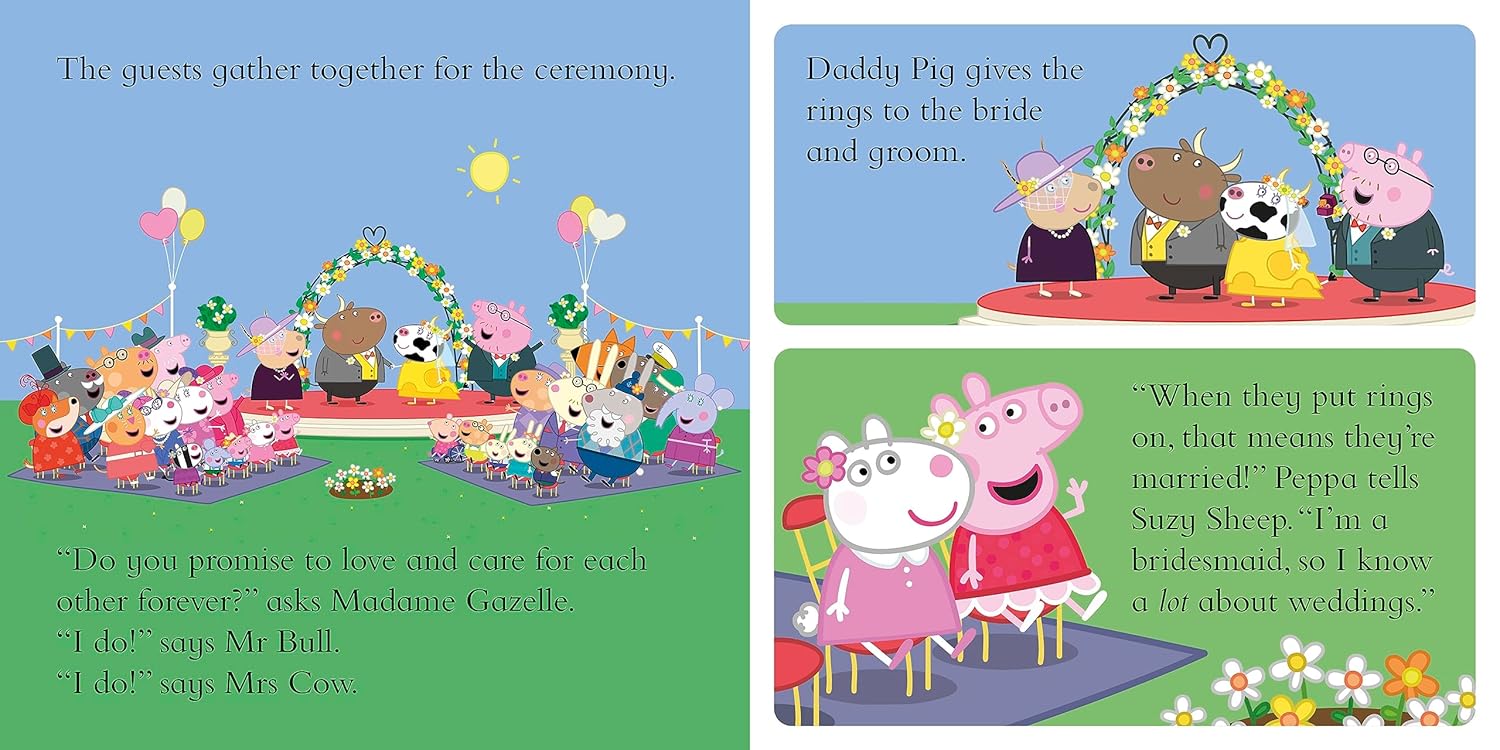 peppa pig - peppa goes to a wedding