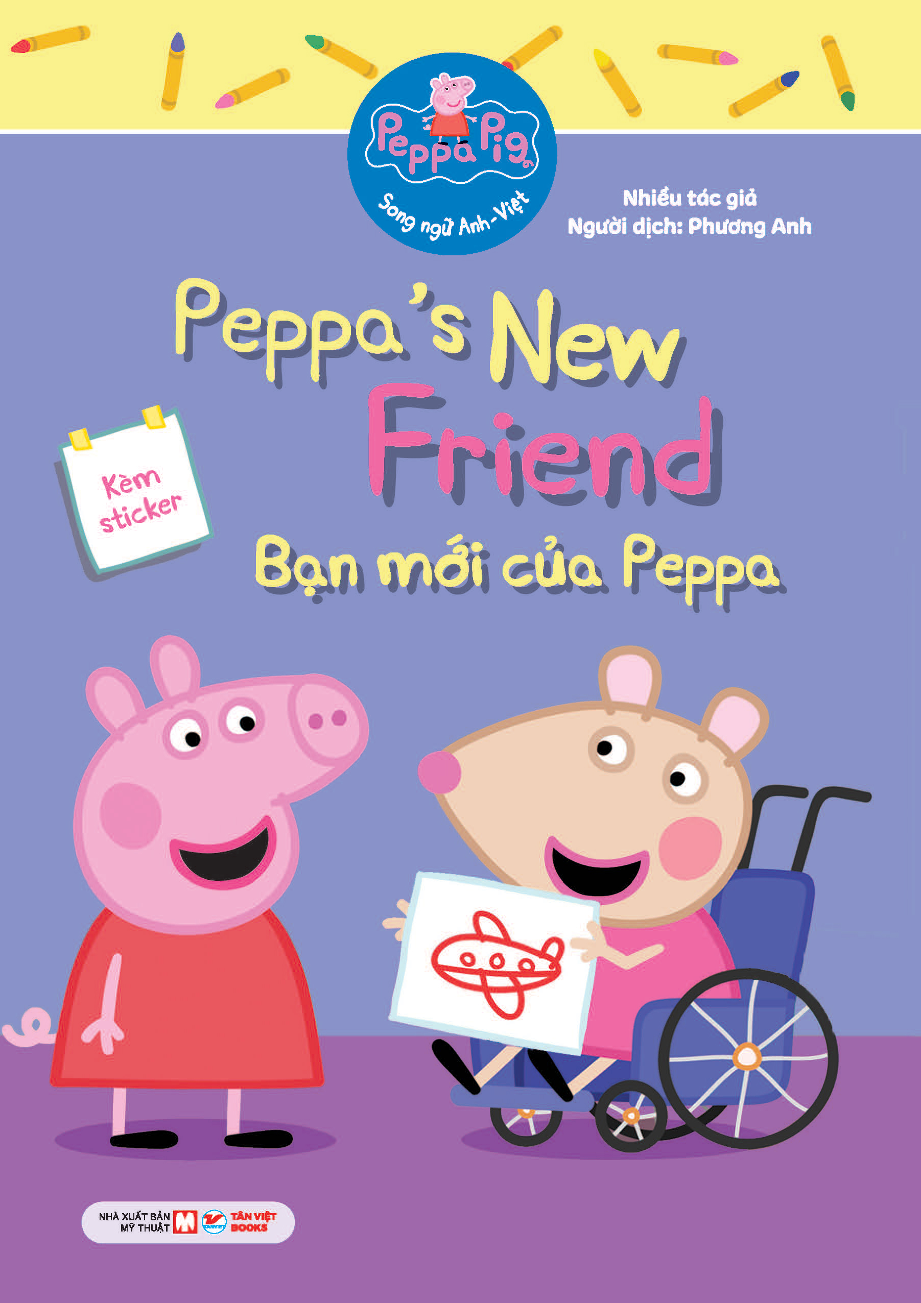 peppa pig - peppaℹs new friend - bạn mới của peppa - song ngữ anh-việt
