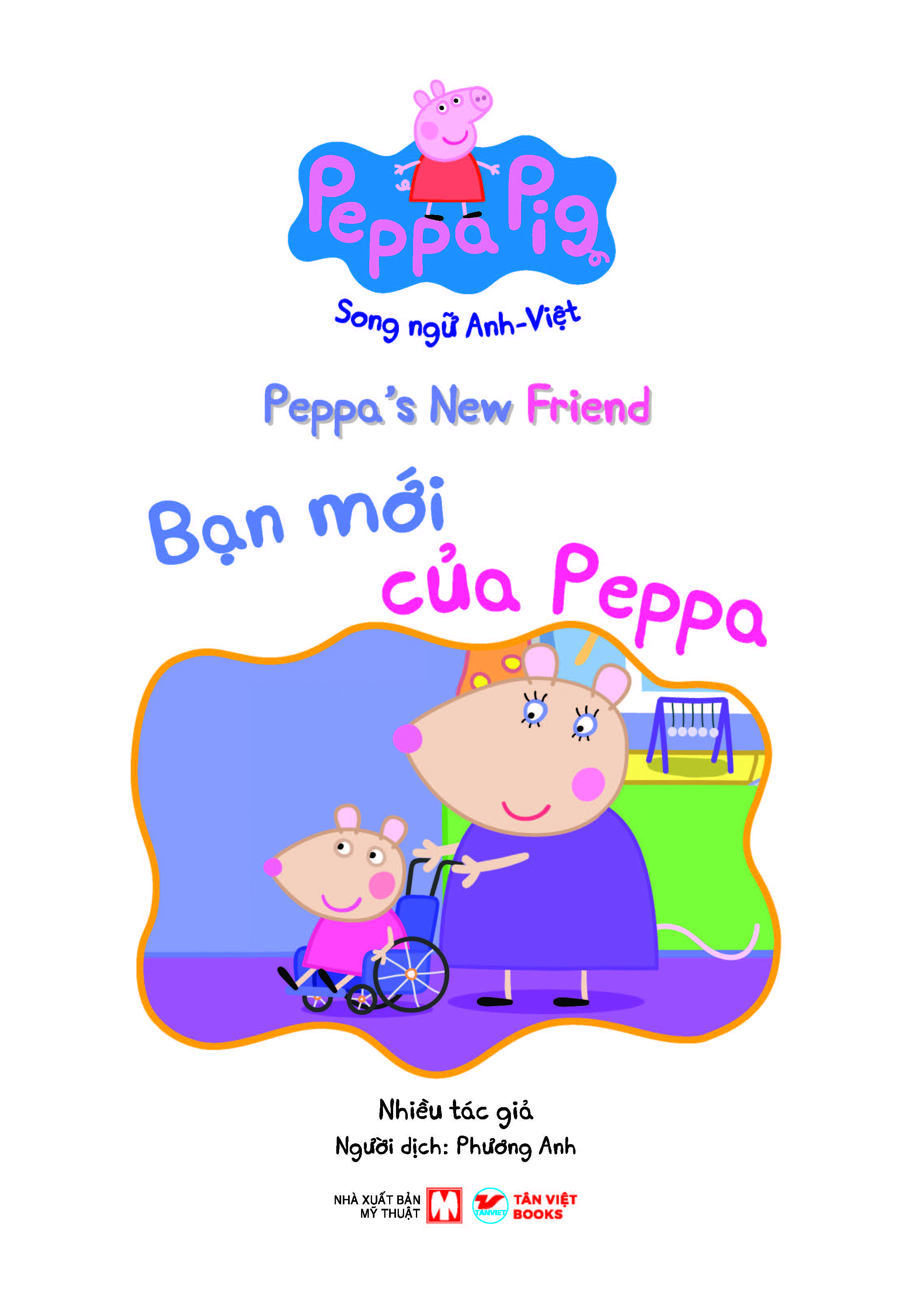 peppa pig - peppaℹs new friend - bạn mới của peppa - song ngữ anh-việt