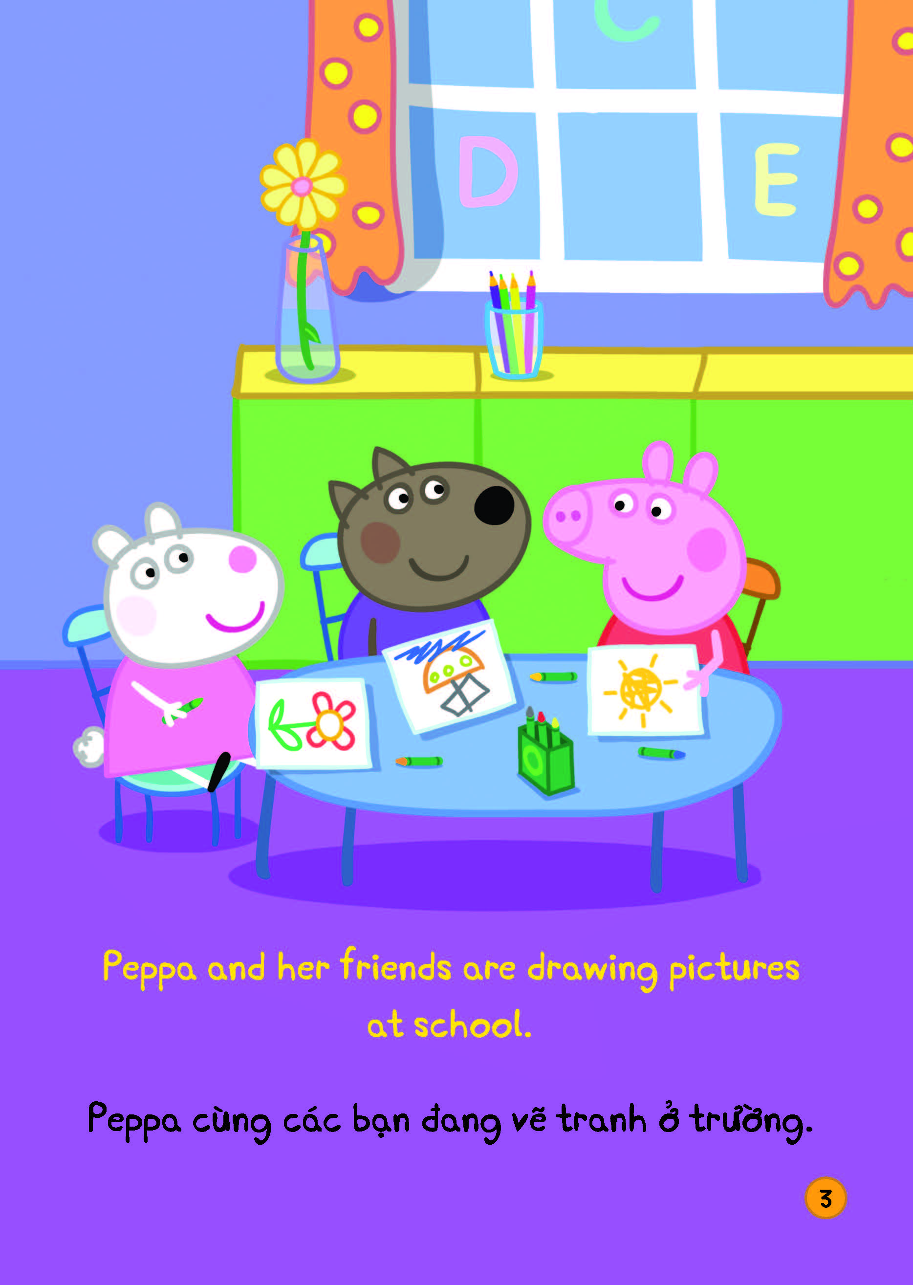 peppa pig - peppaℹs new friend - bạn mới của peppa - song ngữ anh-việt