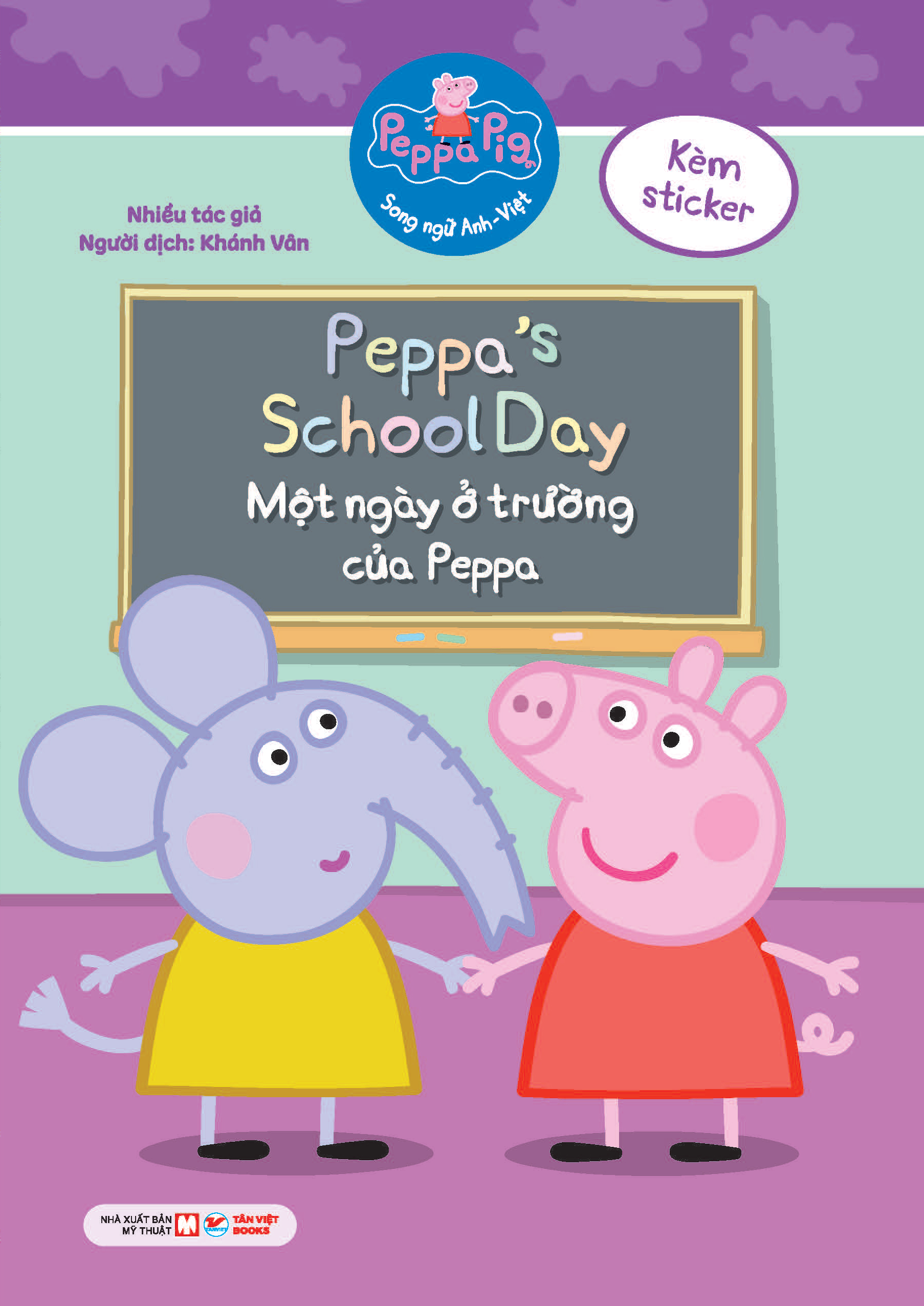 peppa pig - peppaℹs school day - một ngày ở trường của peppa - song ngữ anh-việt