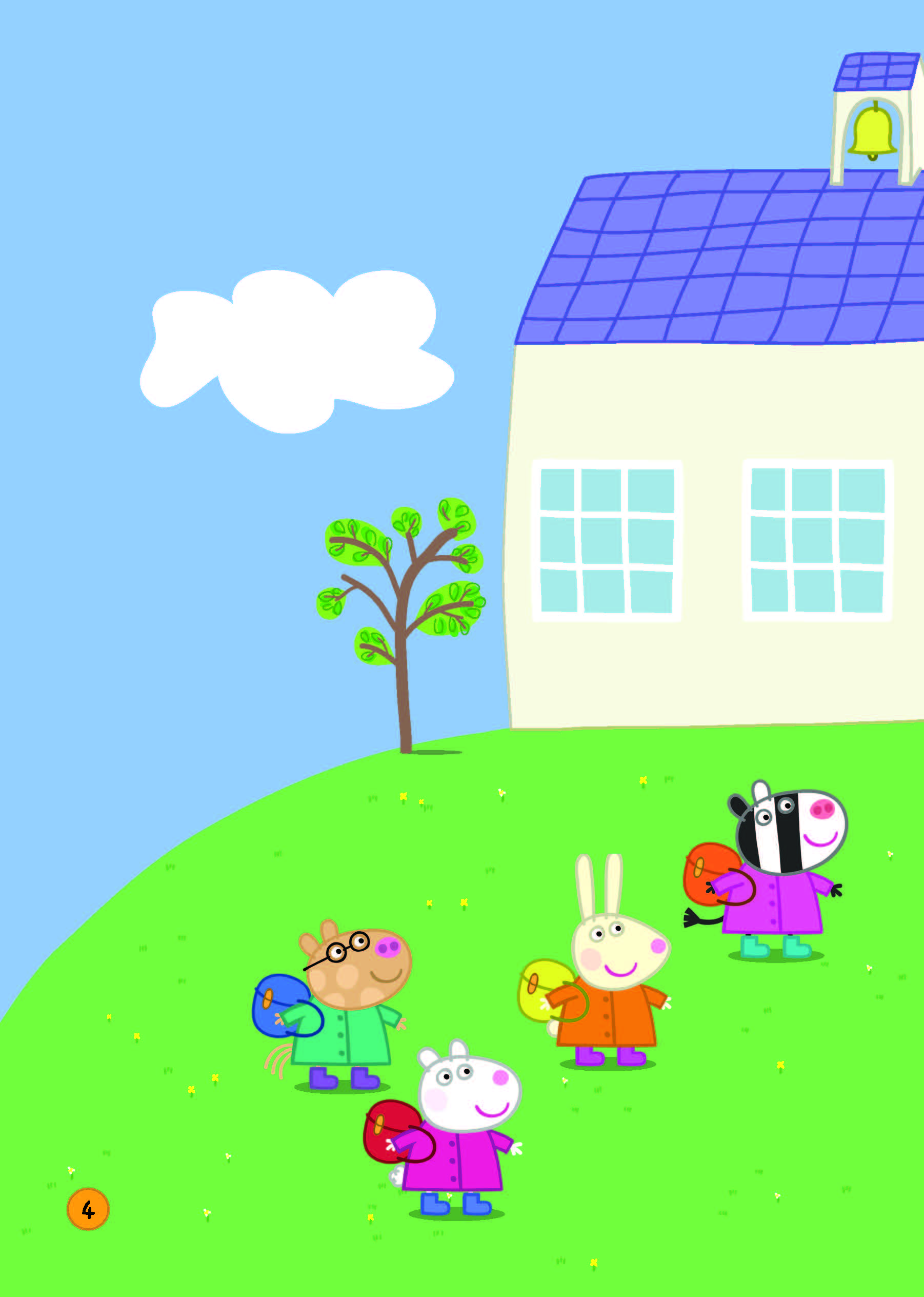 peppa pig - peppaℹs school day - một ngày ở trường của peppa - song ngữ anh-việt