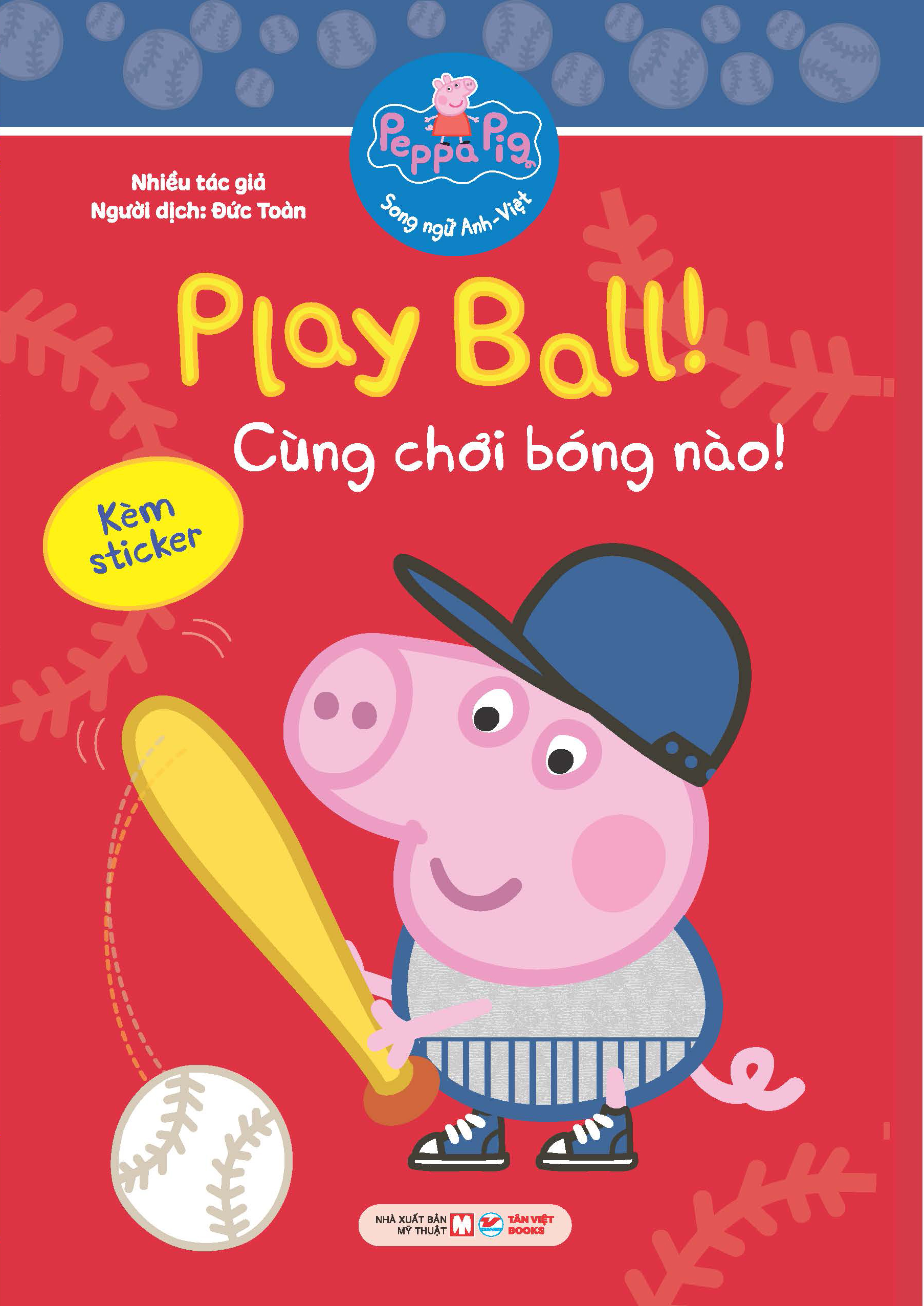 peppa pig - play ball! - chơi bóng nào! - song ngữ anh-việt
