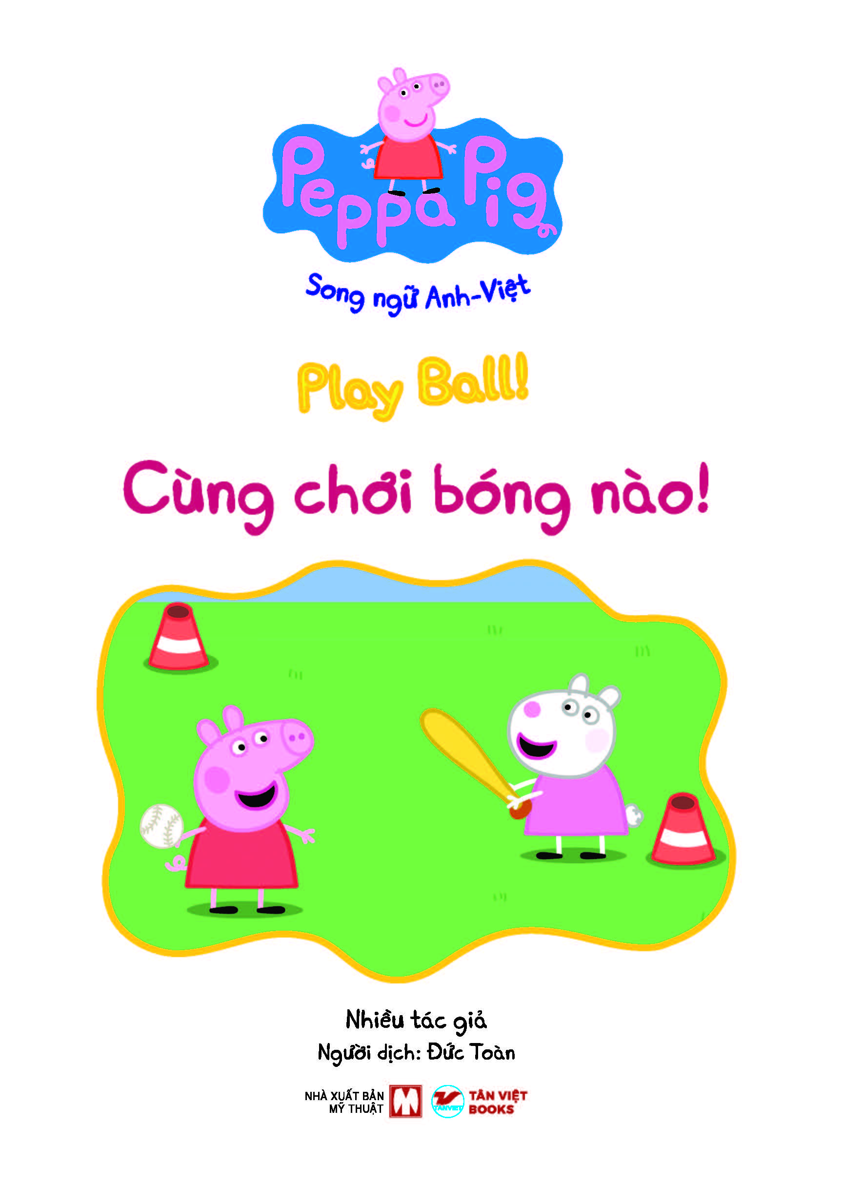 peppa pig - play ball! - chơi bóng nào! - song ngữ anh-việt