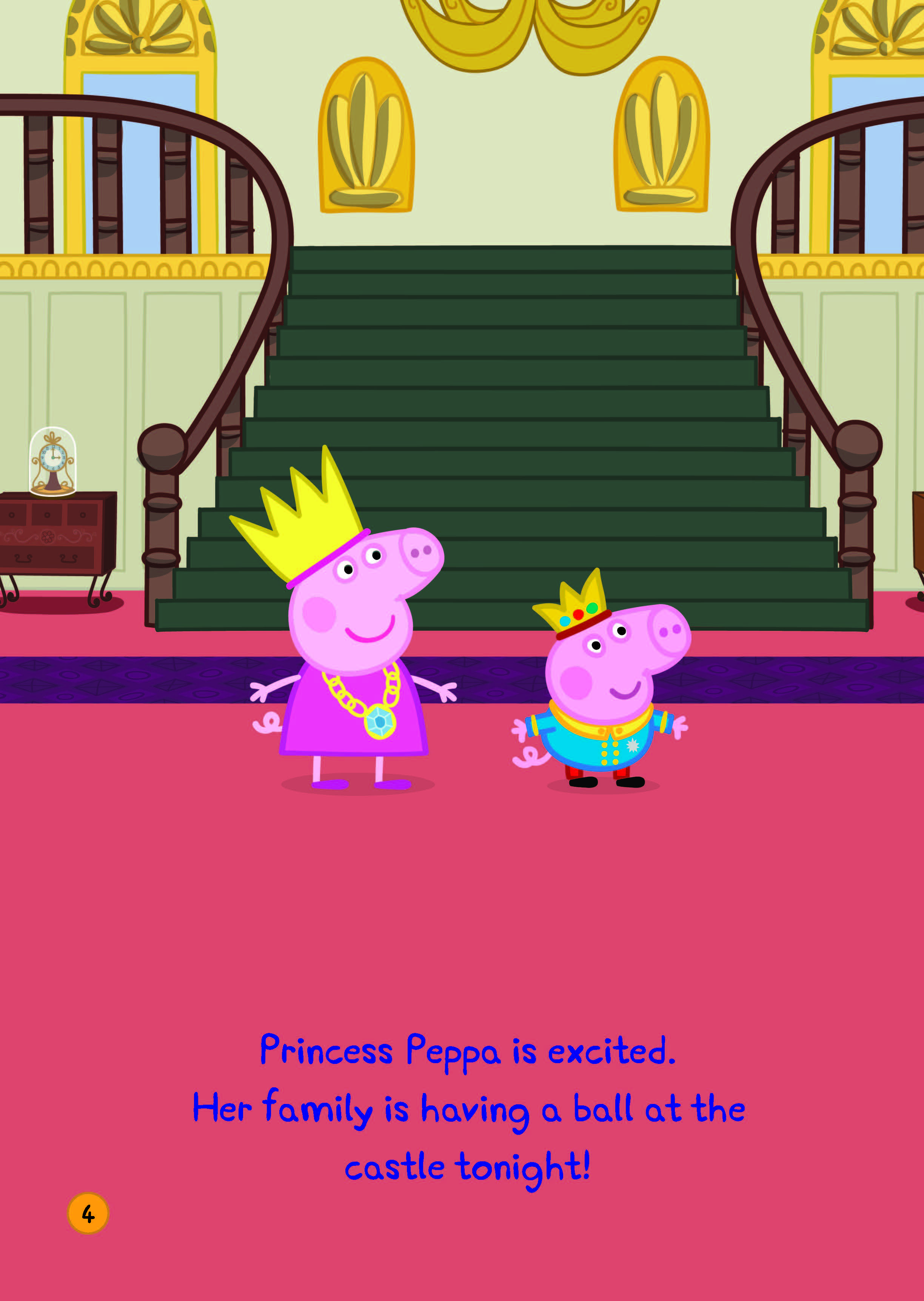 peppa pig - princess peppa and the royal ball - công chúa peppa và buổi vũ hội hoàng gia - song ngữ anh-việt