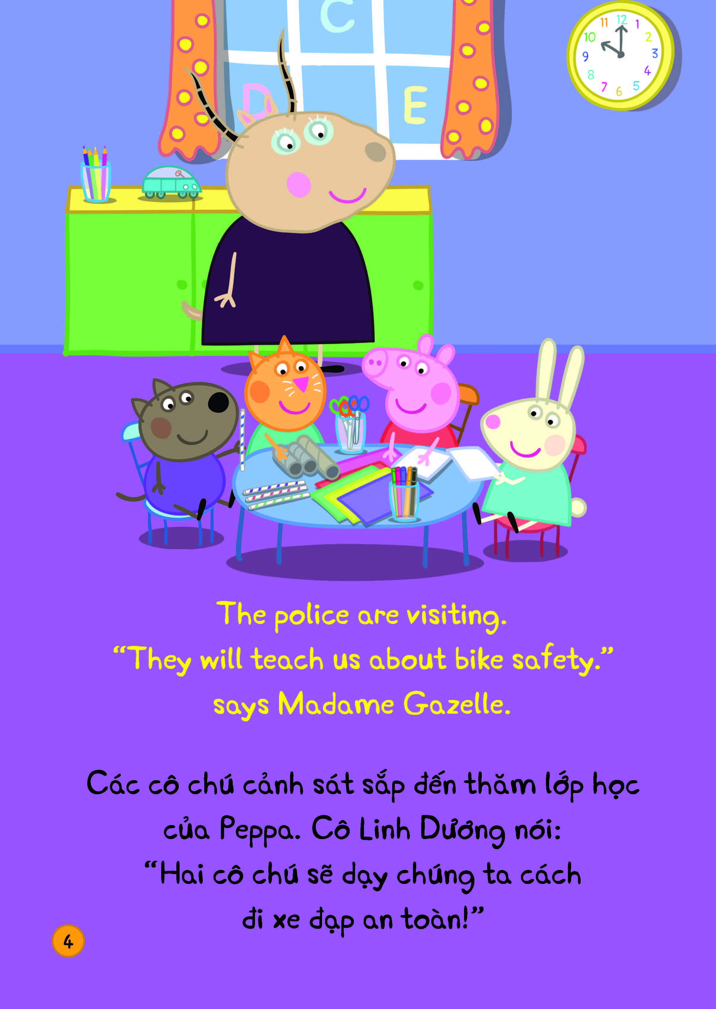 peppa pig - safety first! - an toàn là trên hết! - song ngữ anh-việt