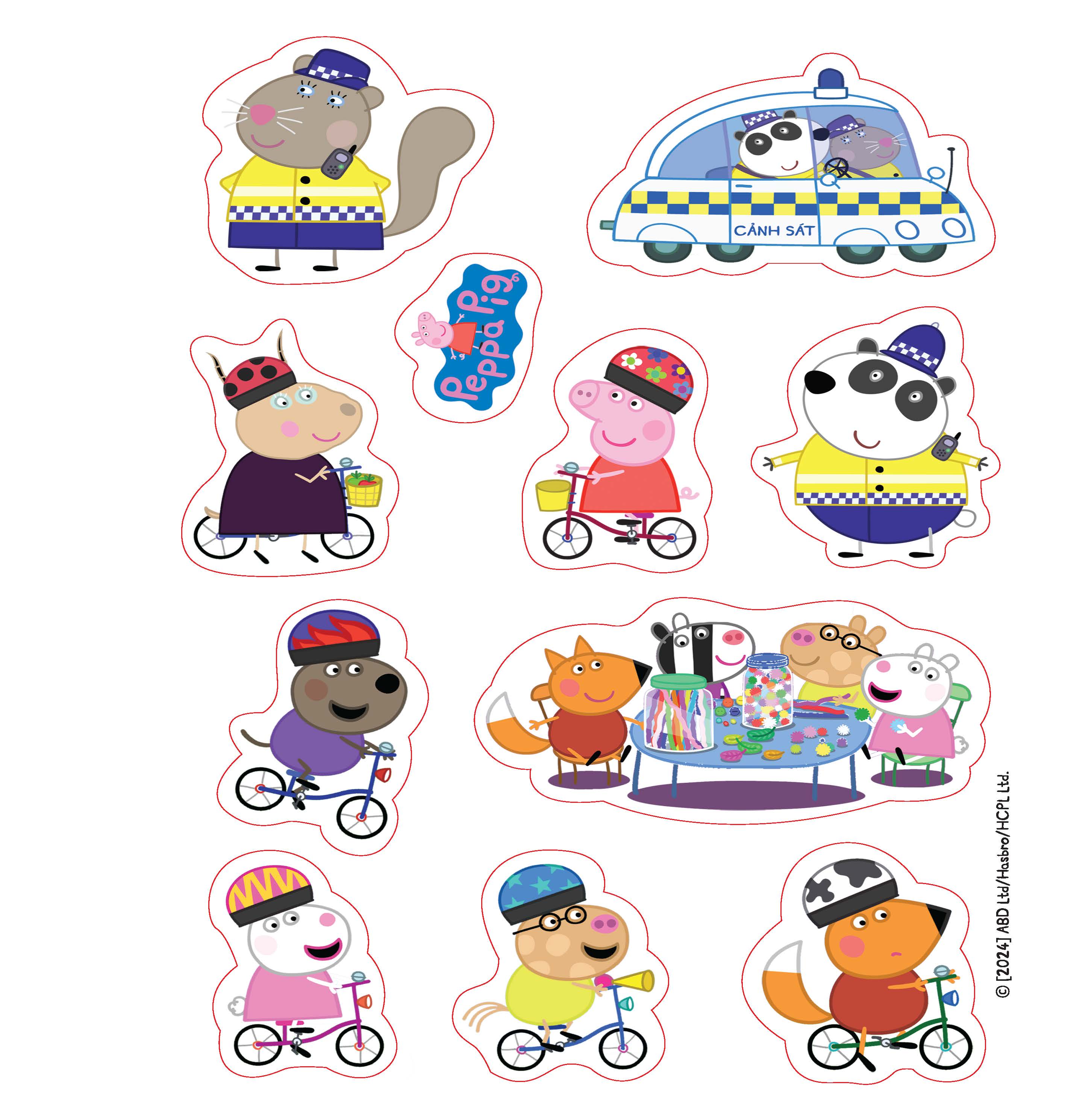 peppa pig - safety first! - an toàn là trên hết! - song ngữ anh-việt