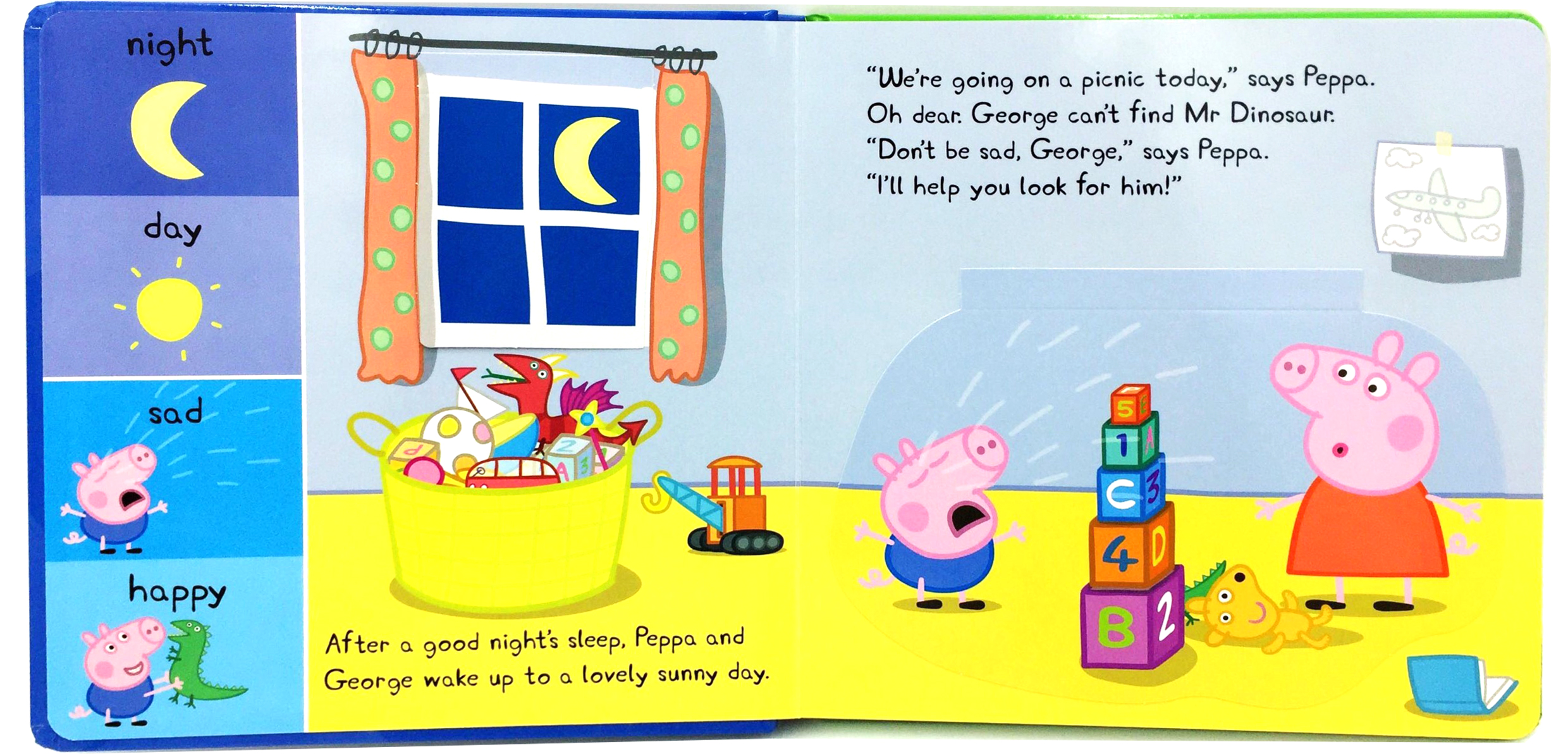 peppa pig: up and down: an opposites lift-the-flap book