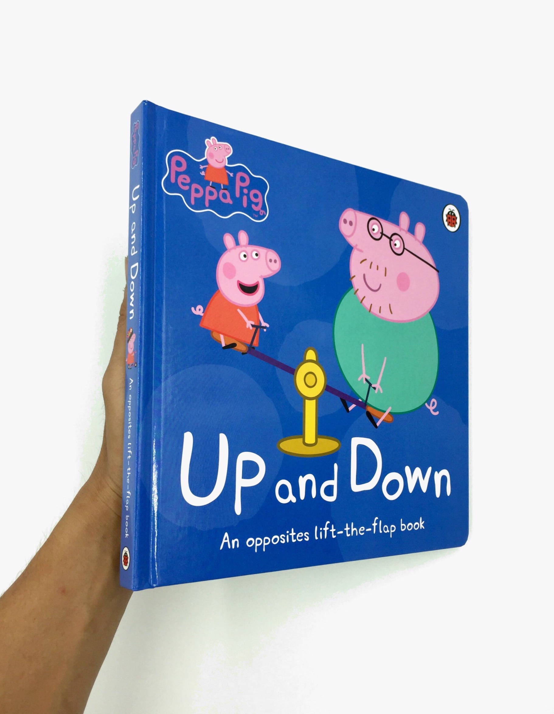 peppa pig: up and down: an opposites lift-the-flap book