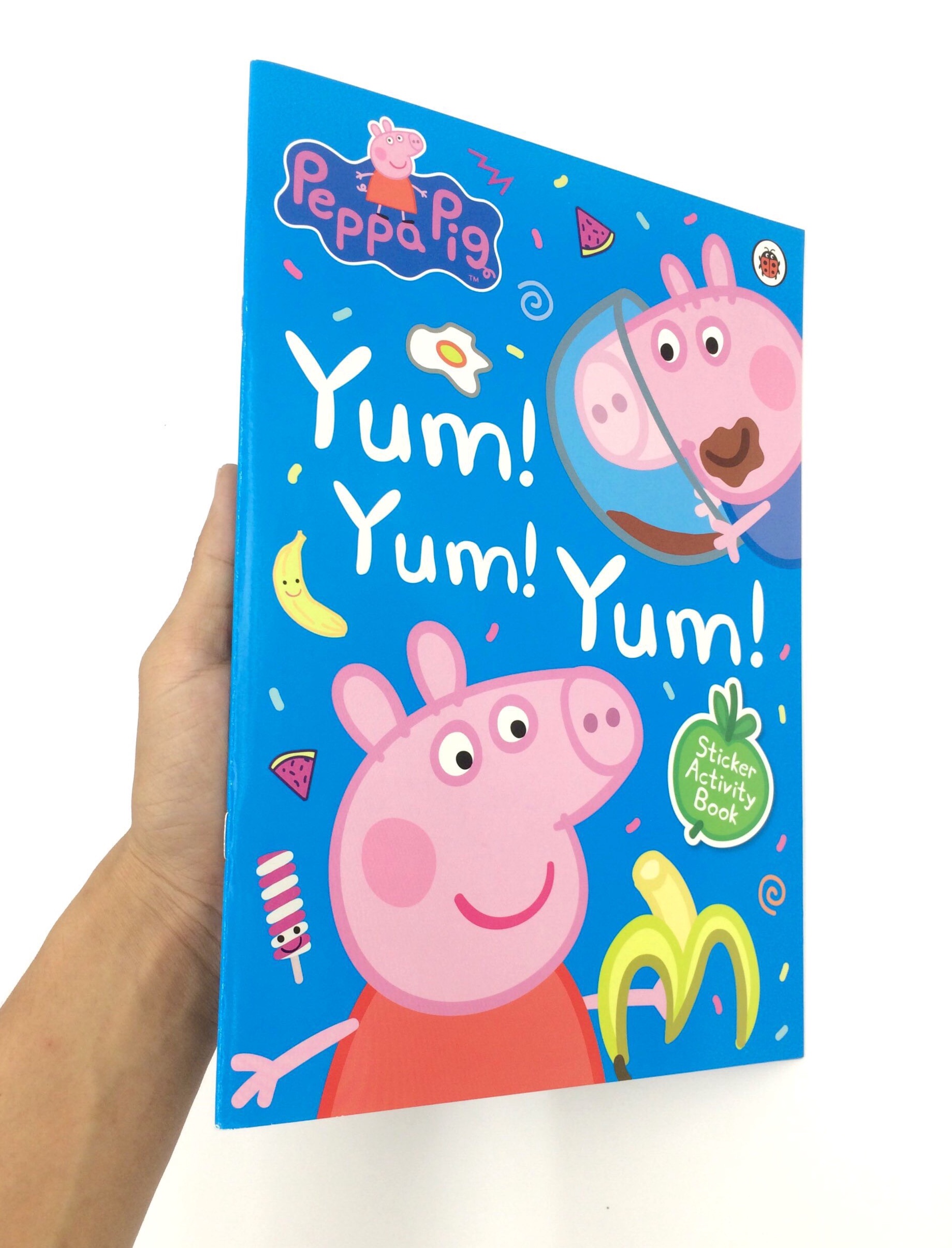peppa pig: yum! yum! yum! sticker activity book