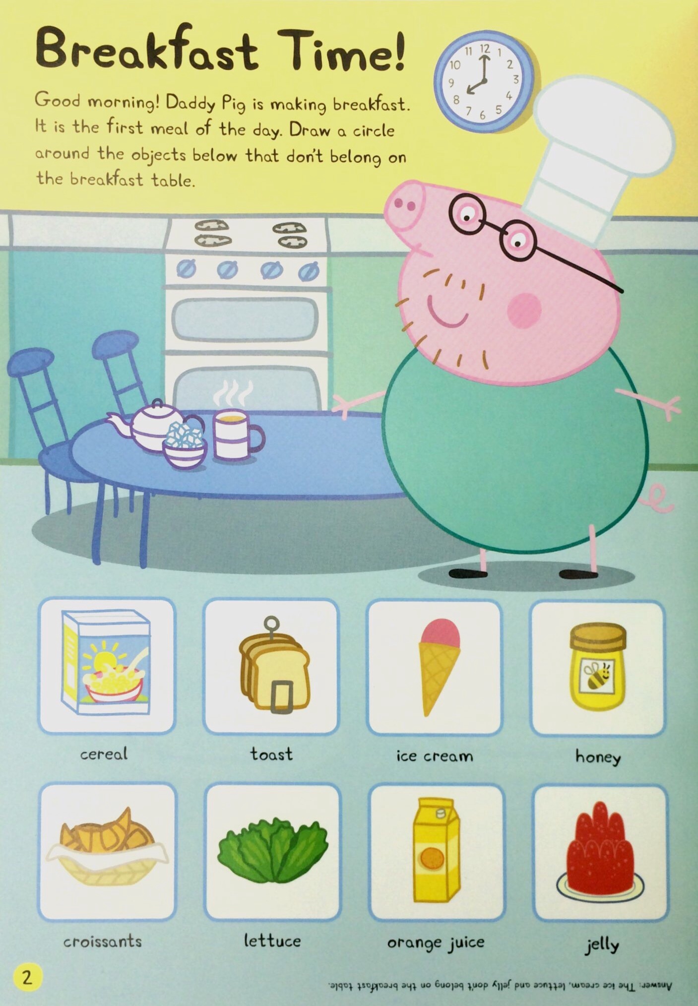 peppa pig: yum! yum! yum! sticker activity book