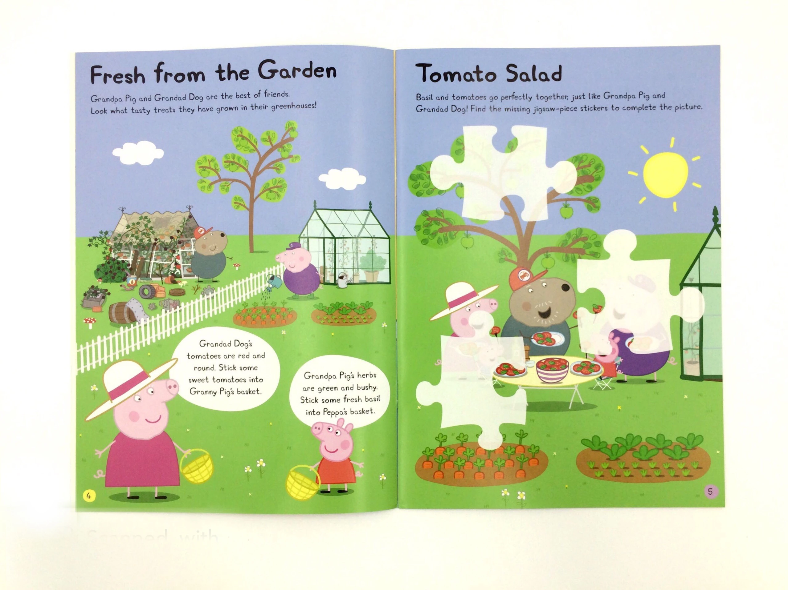 peppa pig: yum! yum! yum! sticker activity book
