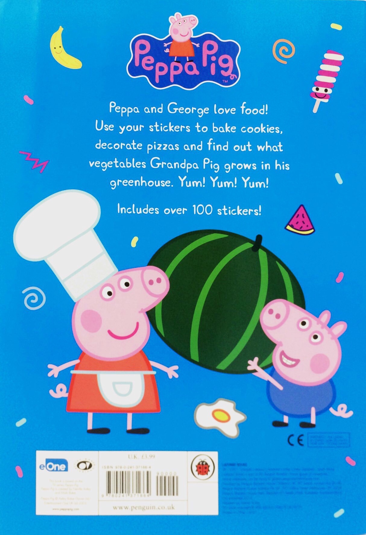 peppa pig: yum! yum! yum! sticker activity book