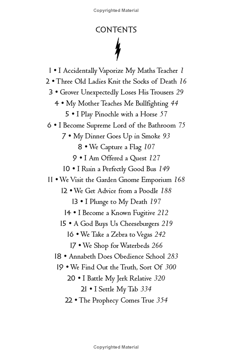 percy jackson and the olympians 1: the lightning thief