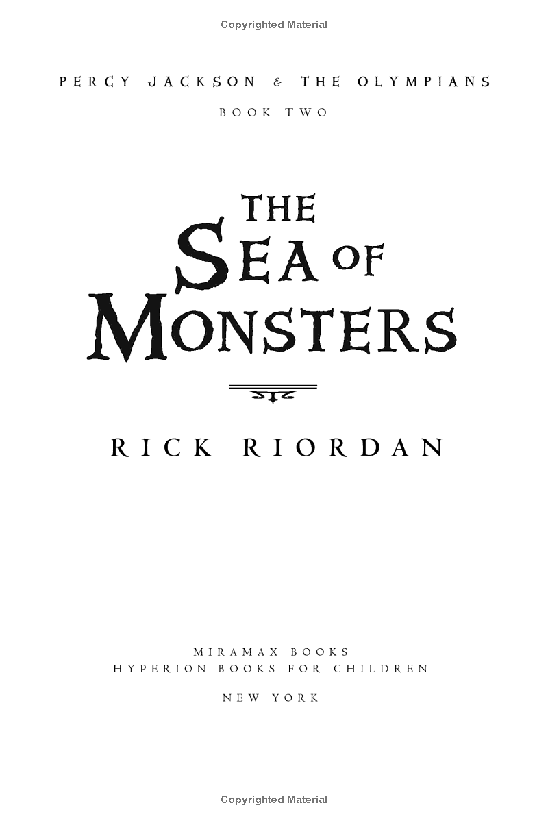 percy jackson and the olympians 2: the sea of monsters
