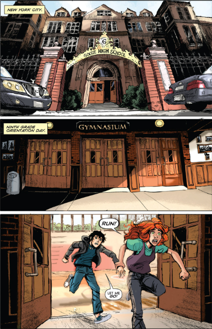 percy jackson and the olympians: battle of the labyrinth (graphic novel)