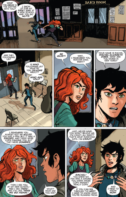 percy jackson and the olympians: battle of the labyrinth (graphic novel)