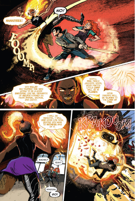 percy jackson and the olympians: battle of the labyrinth (graphic novel)