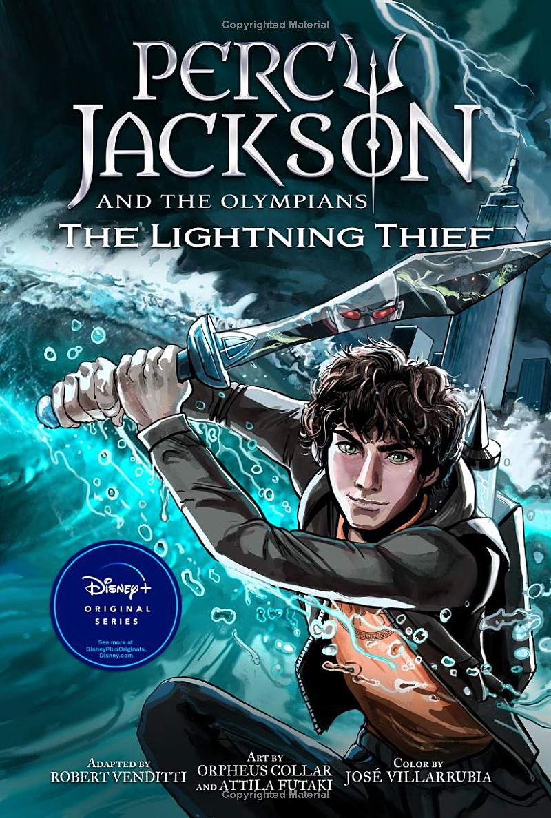 percy jackson and the olympians: the lightning thief (graphic novel)