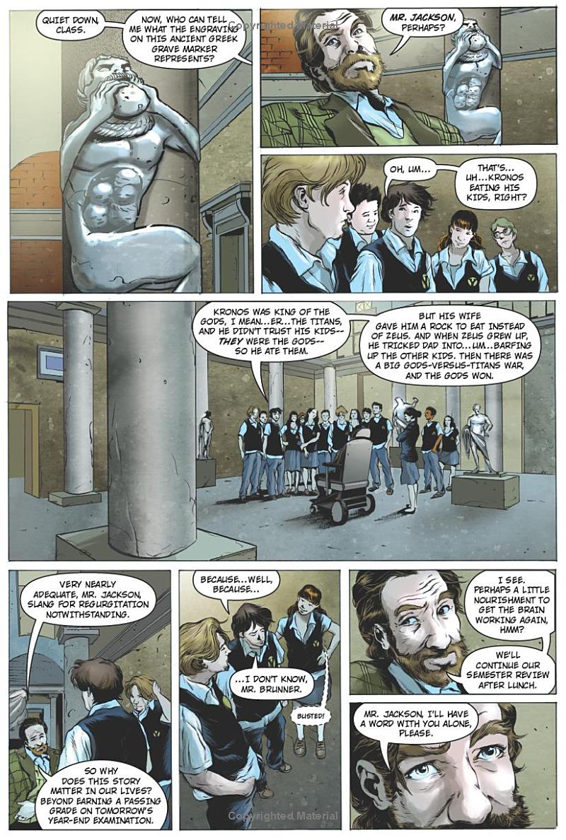 percy jackson and the olympians: the lightning thief (graphic novel)