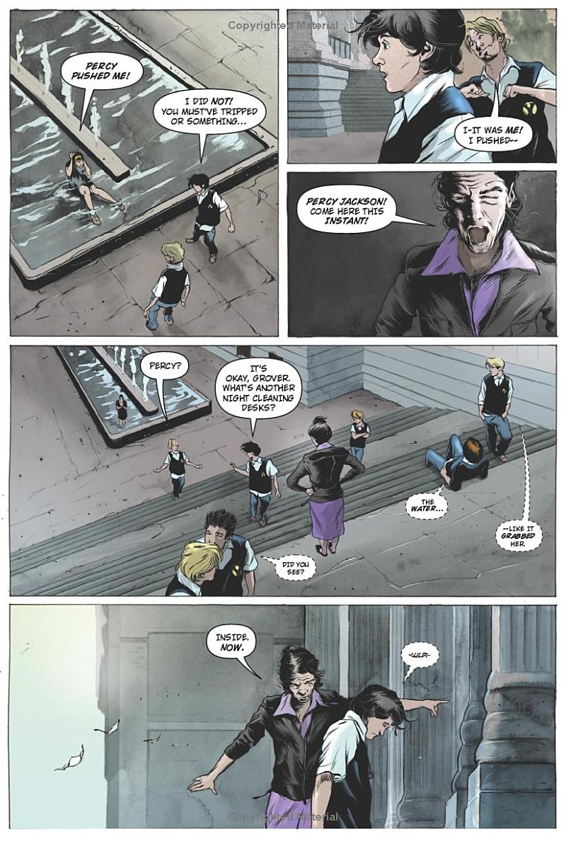 percy jackson and the olympians: the lightning thief (graphic novel)