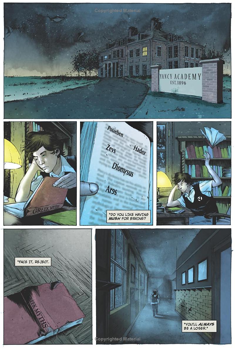 percy jackson and the olympians: the lightning thief (graphic novel)