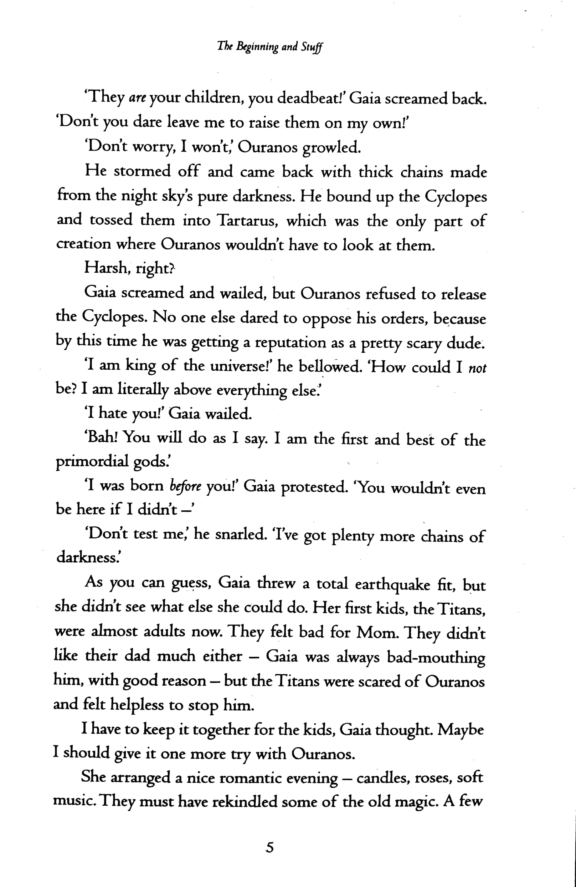 percy jackson's greek gods