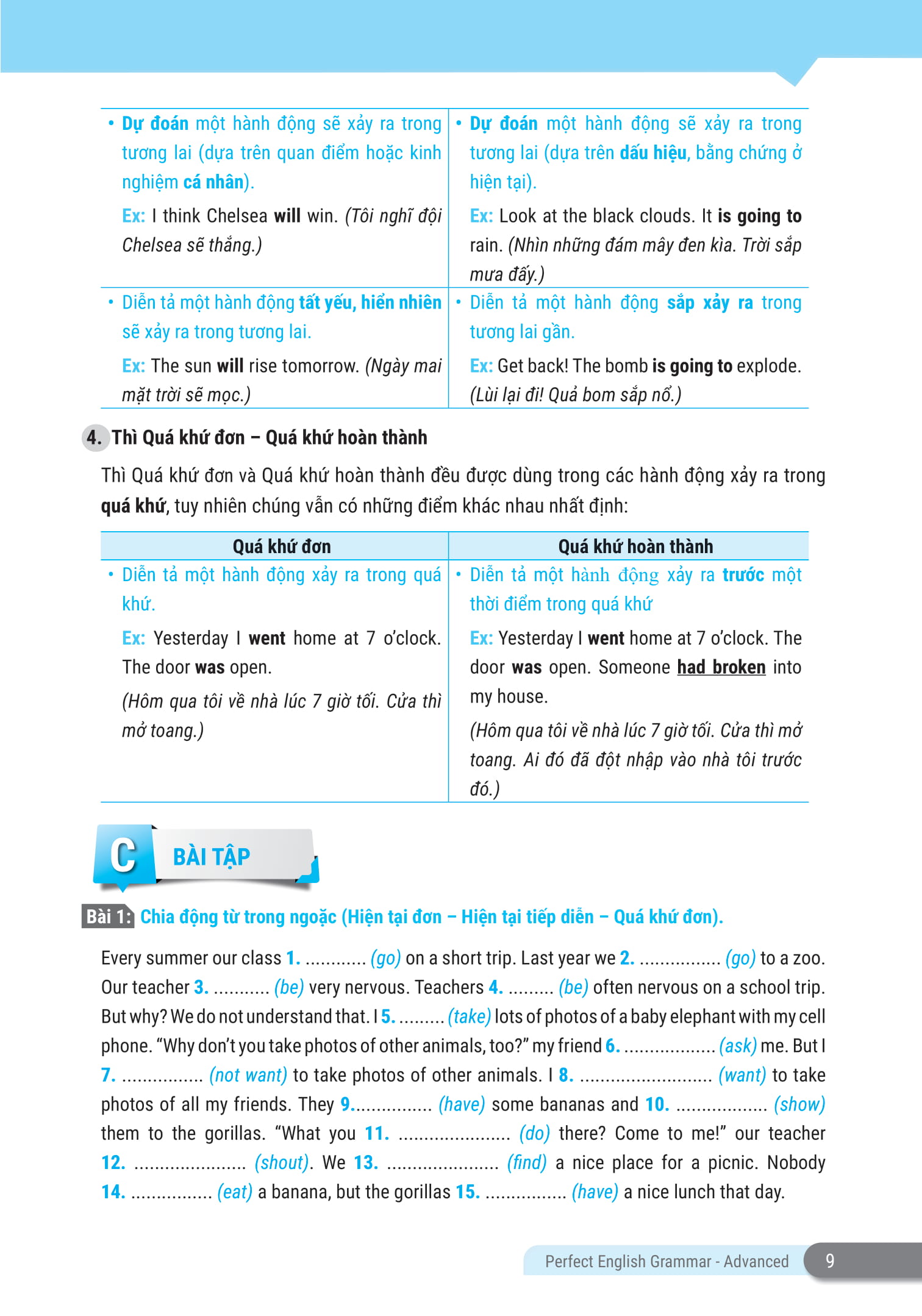 perfect english grammar - cẩm nang tự học toàn diện ngữ pháp tiếng anh - advanced